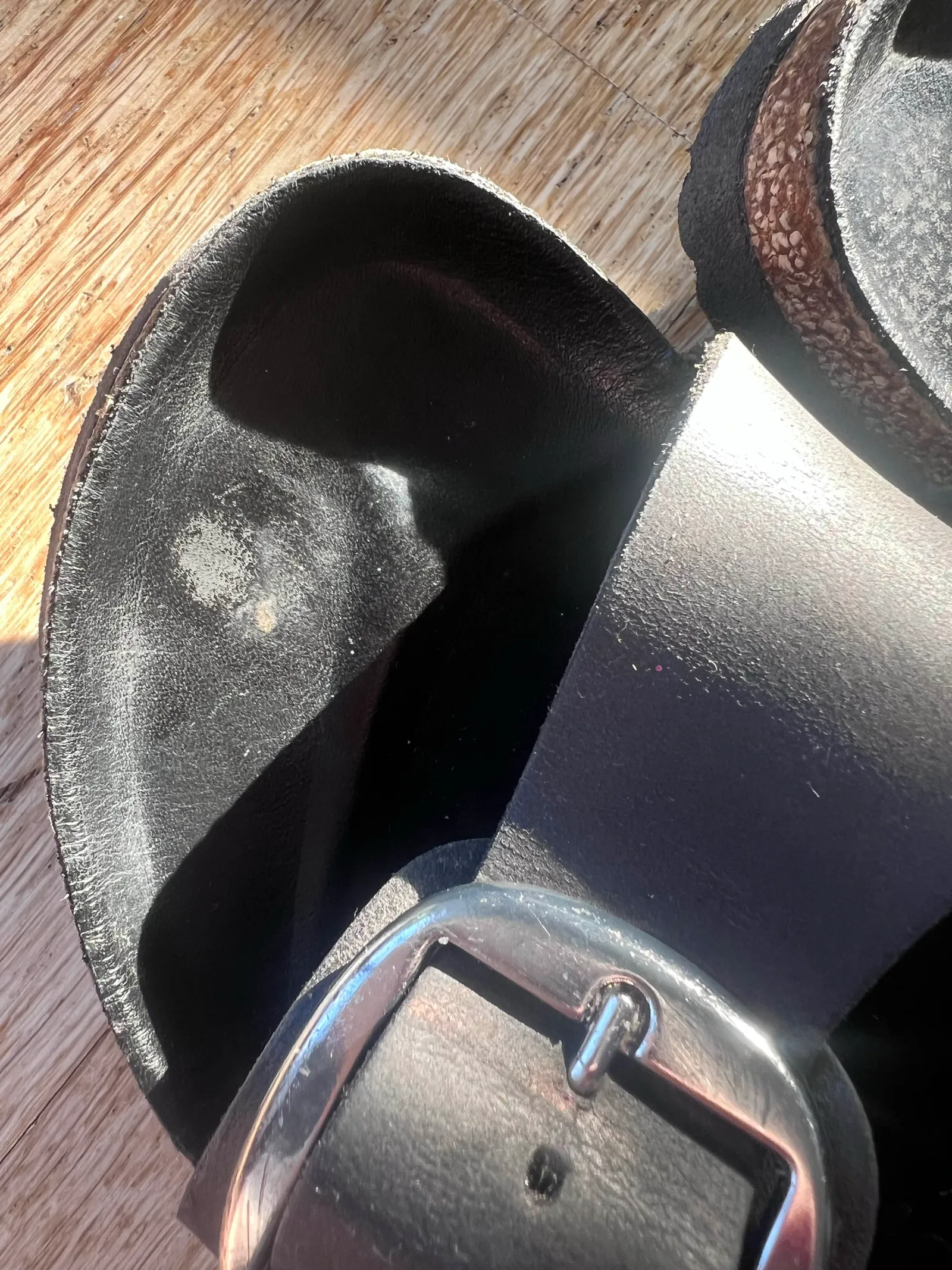 Birkenstock Arizona Big Buckle-skinnsandaler - Image 6
