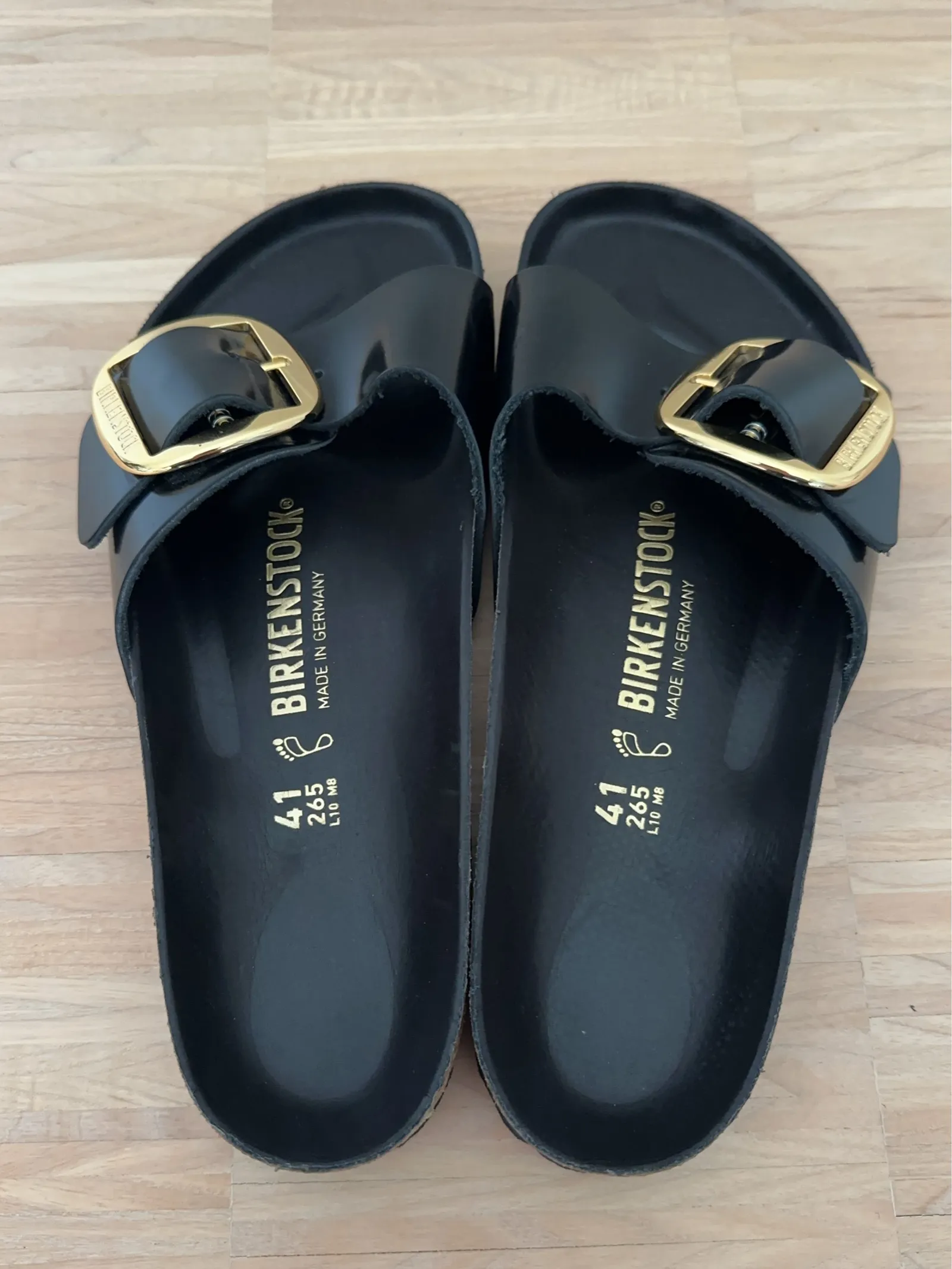 Birkenstock Madrid Big Buckle-skinnsandaler - Image 3