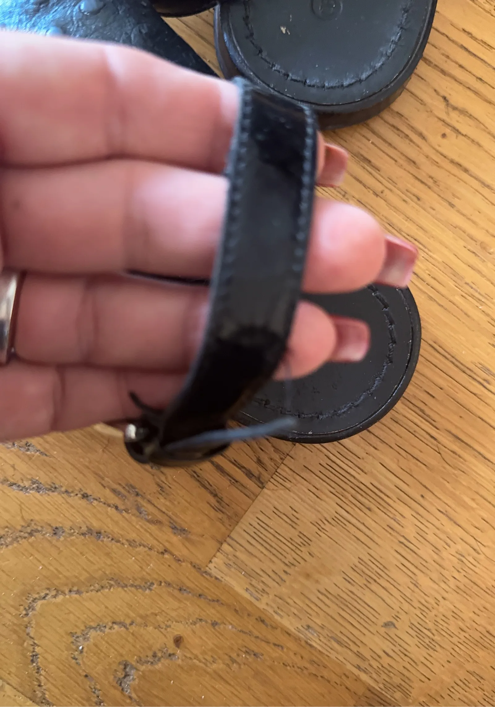 Blankens-skinnsandaler - Image 2