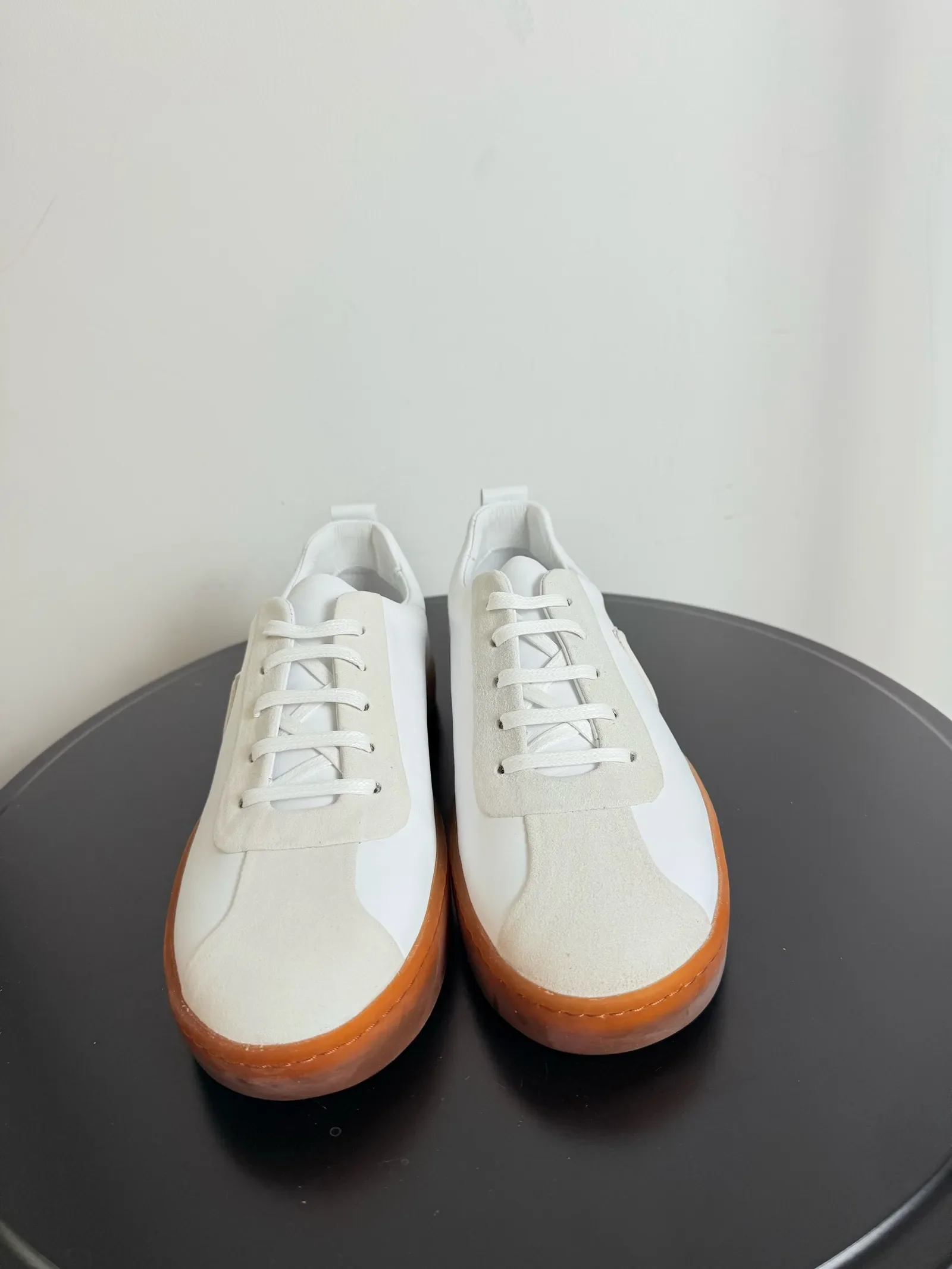 Blankens The Elin White-skinnsneakers NWOT - Image 3