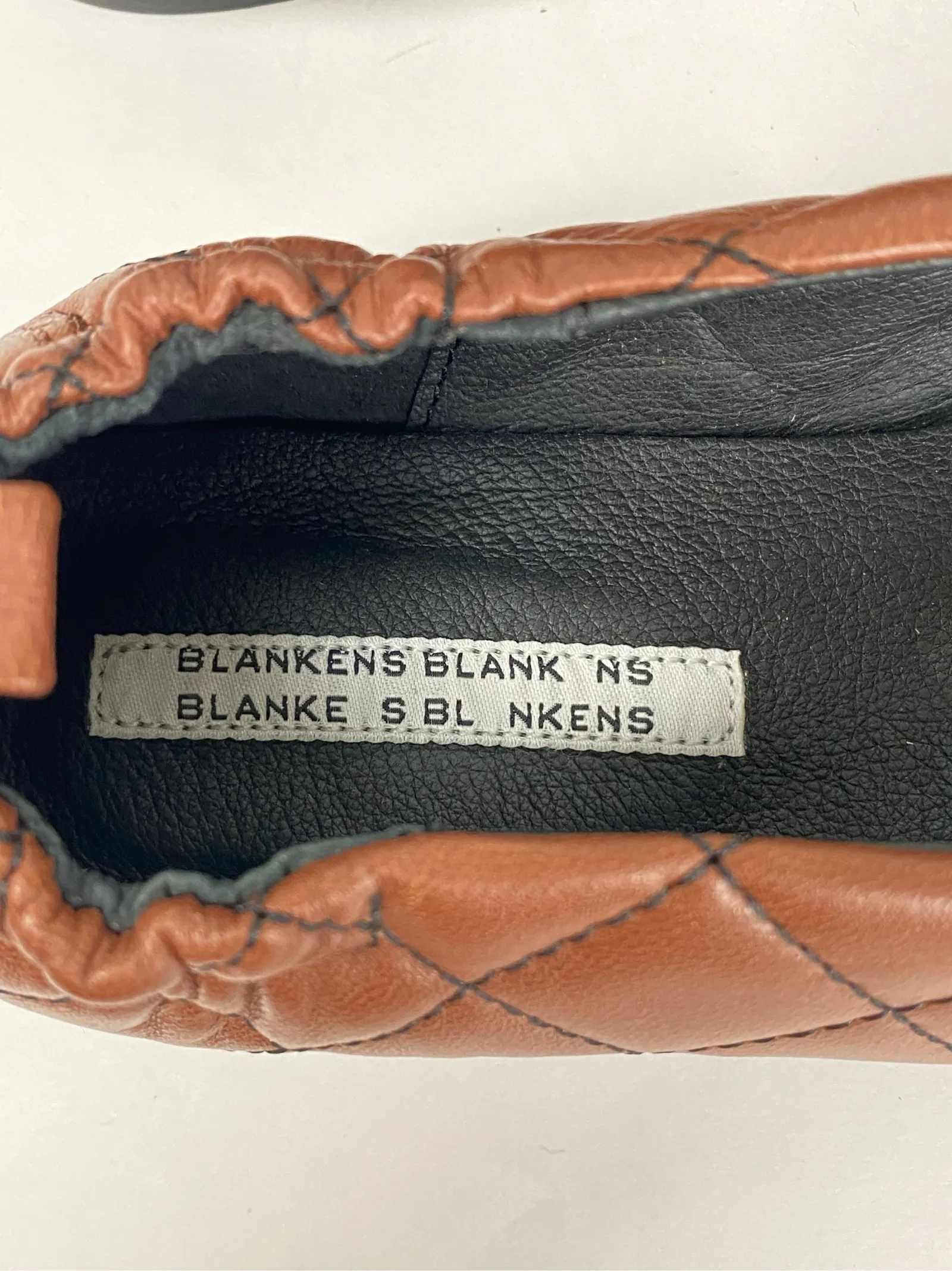Blankens The Leah Quilted Brown Ballet flats - Image 3
