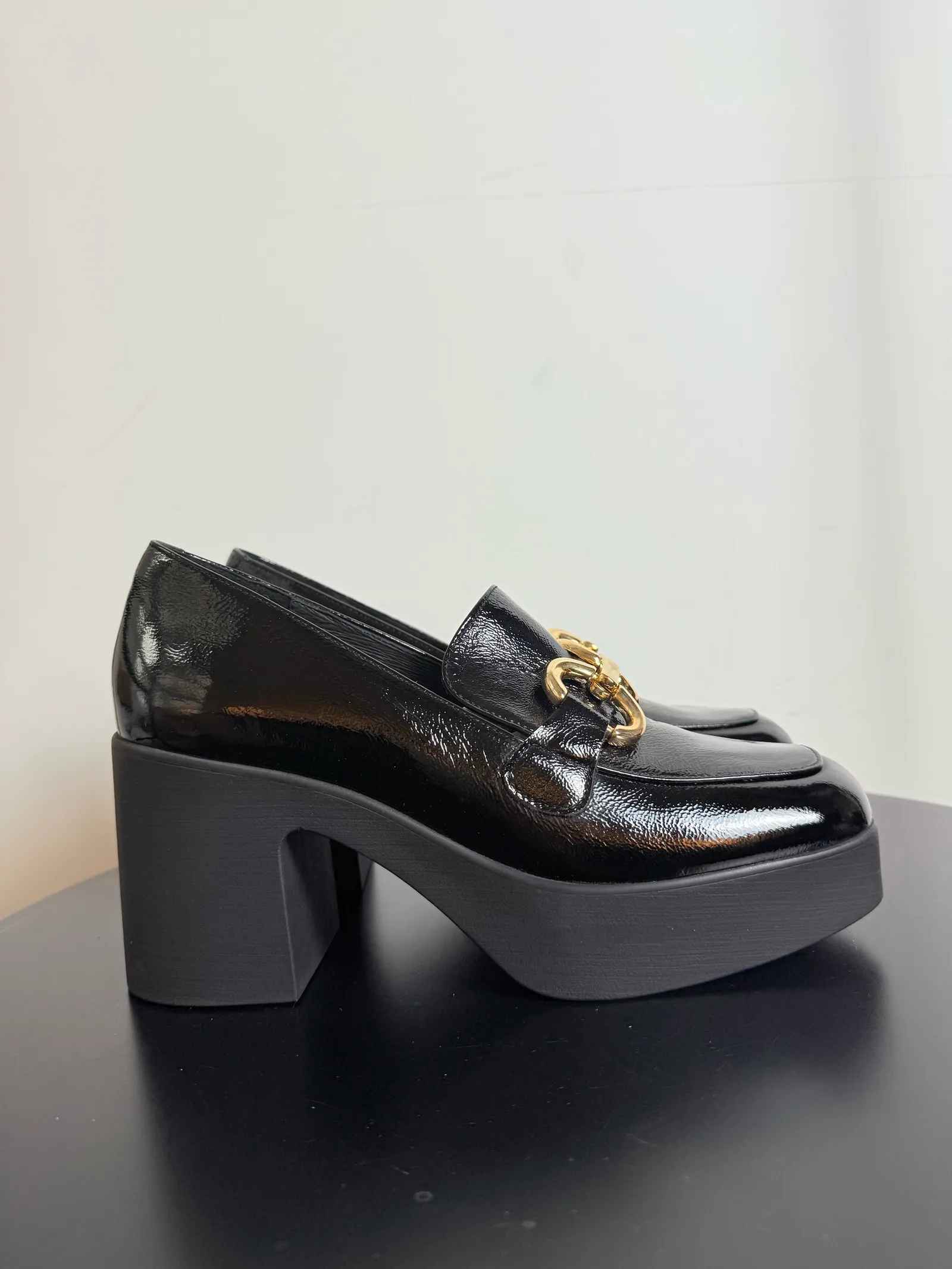 Blankens The Olivia Black-skinnklackar NWOT - Image 4