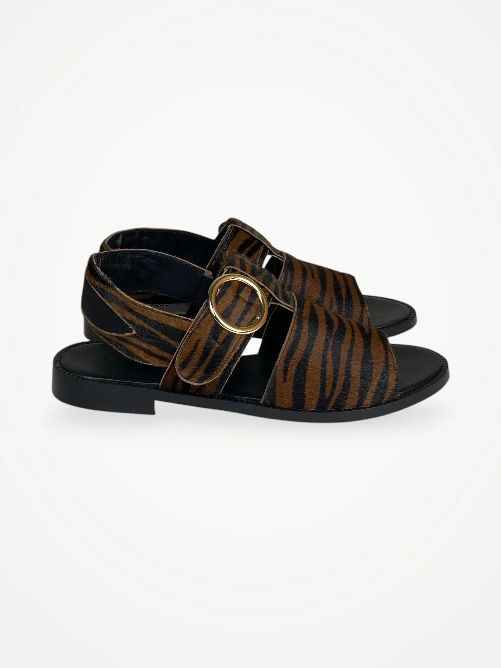 Blankens The Palermo Rust Zebra Sandals - Image 2