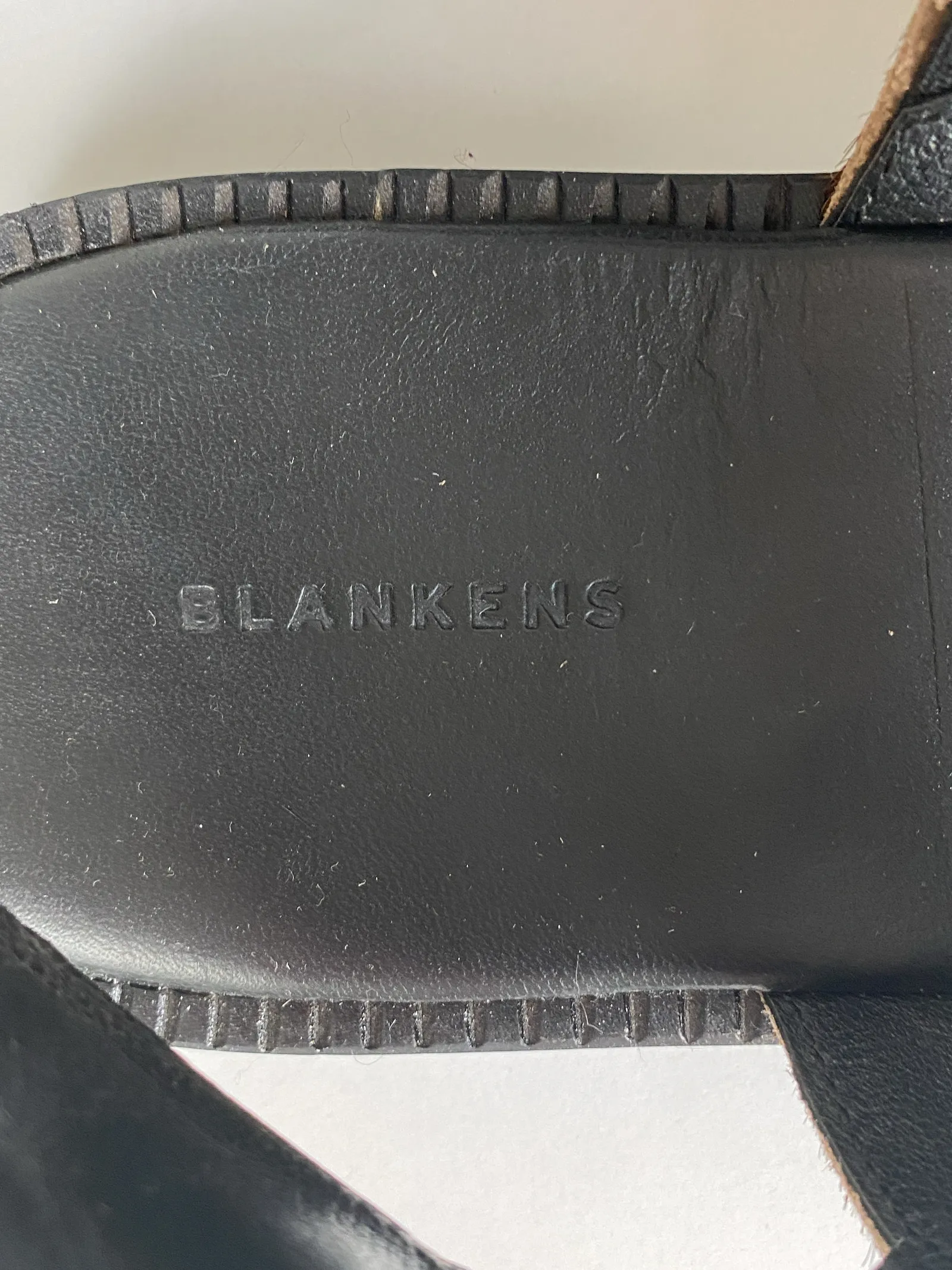 Blankens The Palermo Rust Zebra Sandals - Image 3