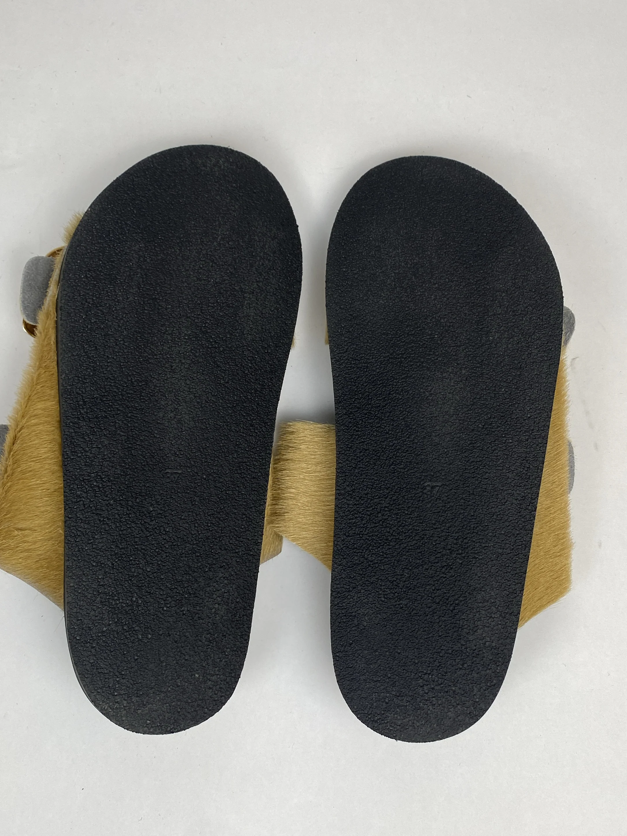 Blankens The Pernille Cream-skinnsandaler NWT - Image 4