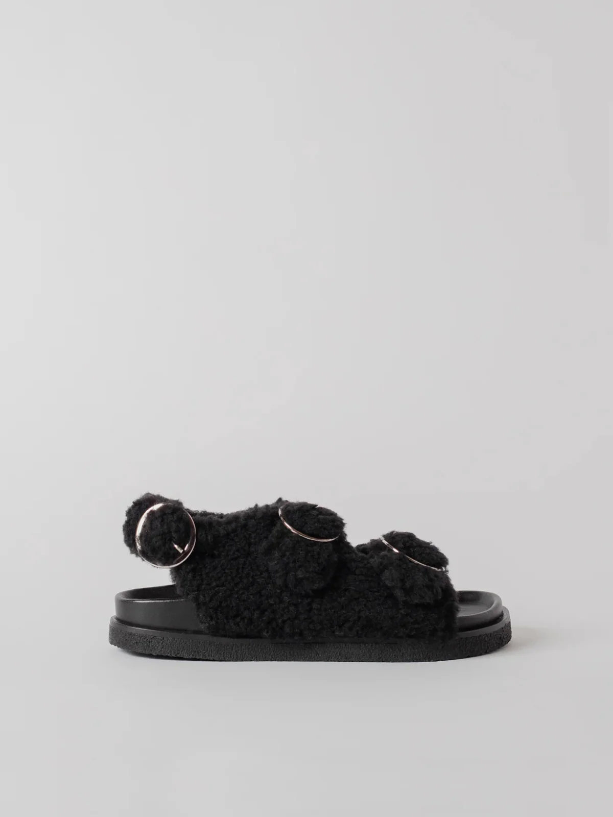 Blankens The Sanremo Shearling Sandals