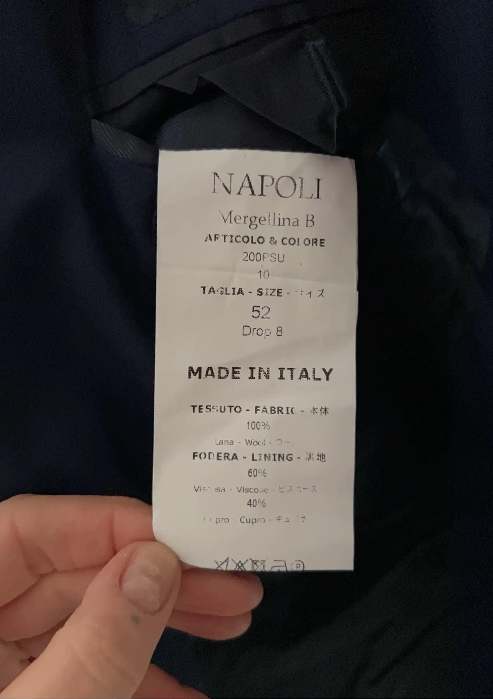 Sarti in Napoli-kavaj NWT - Image 3