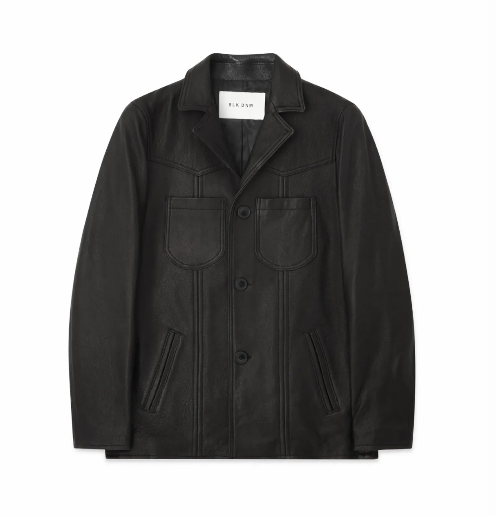BLK DNM Leather 76-skinnjacka - Image 7