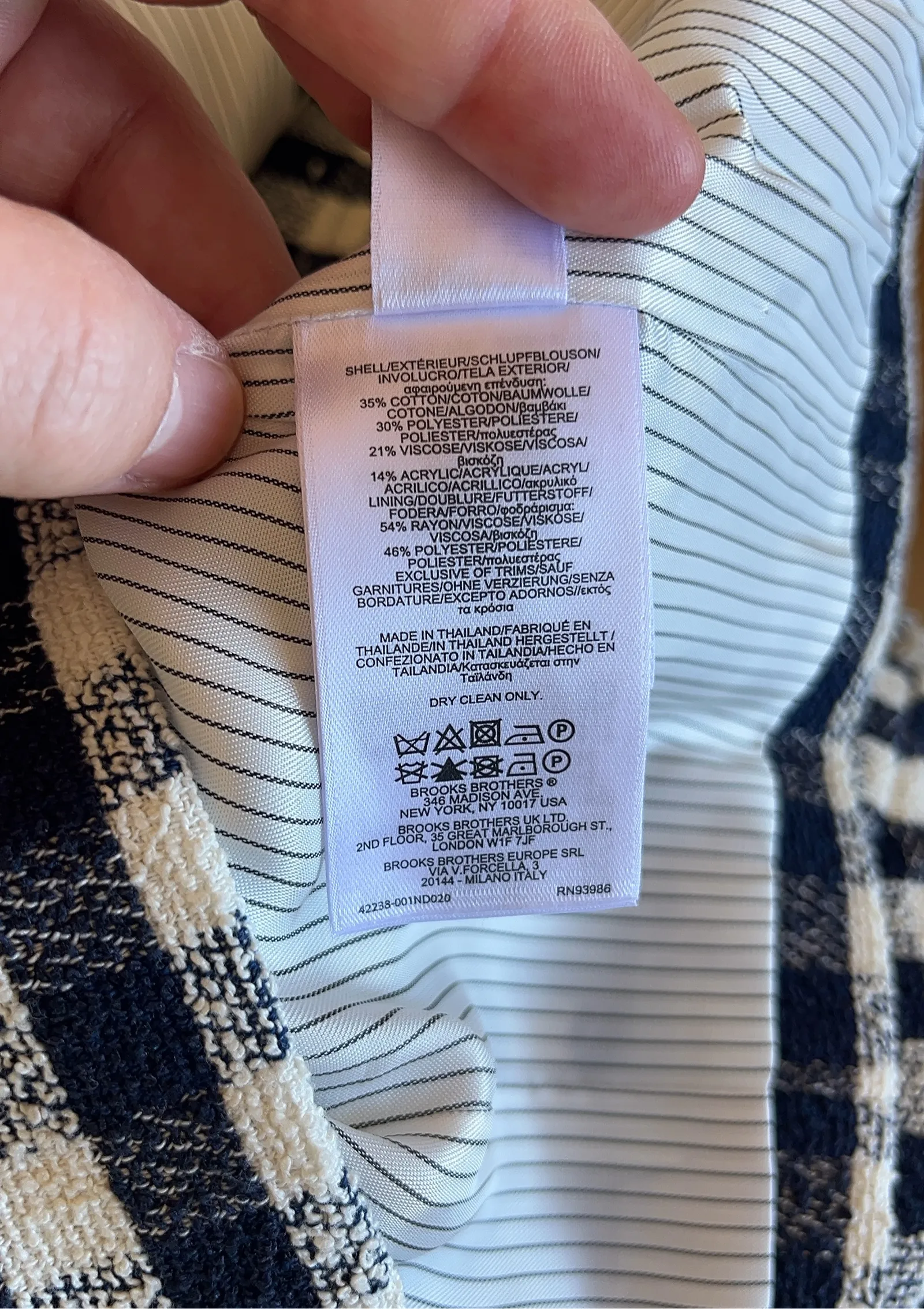 Brooks Brothers-kavaj NWOT - Image 3