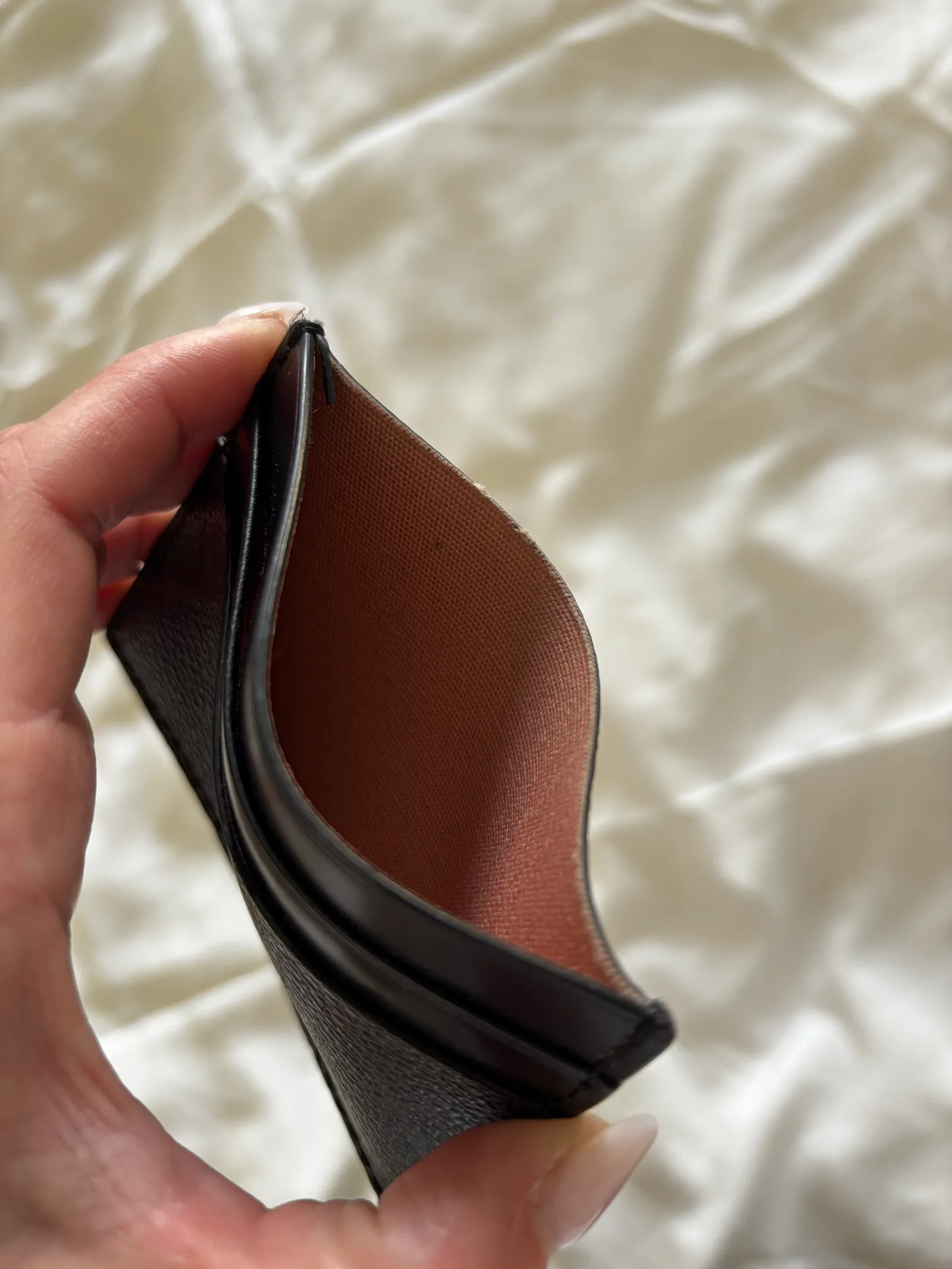 By Malene Birger Elia Printed Cardholder Charcoal-plånbok - Image 4
