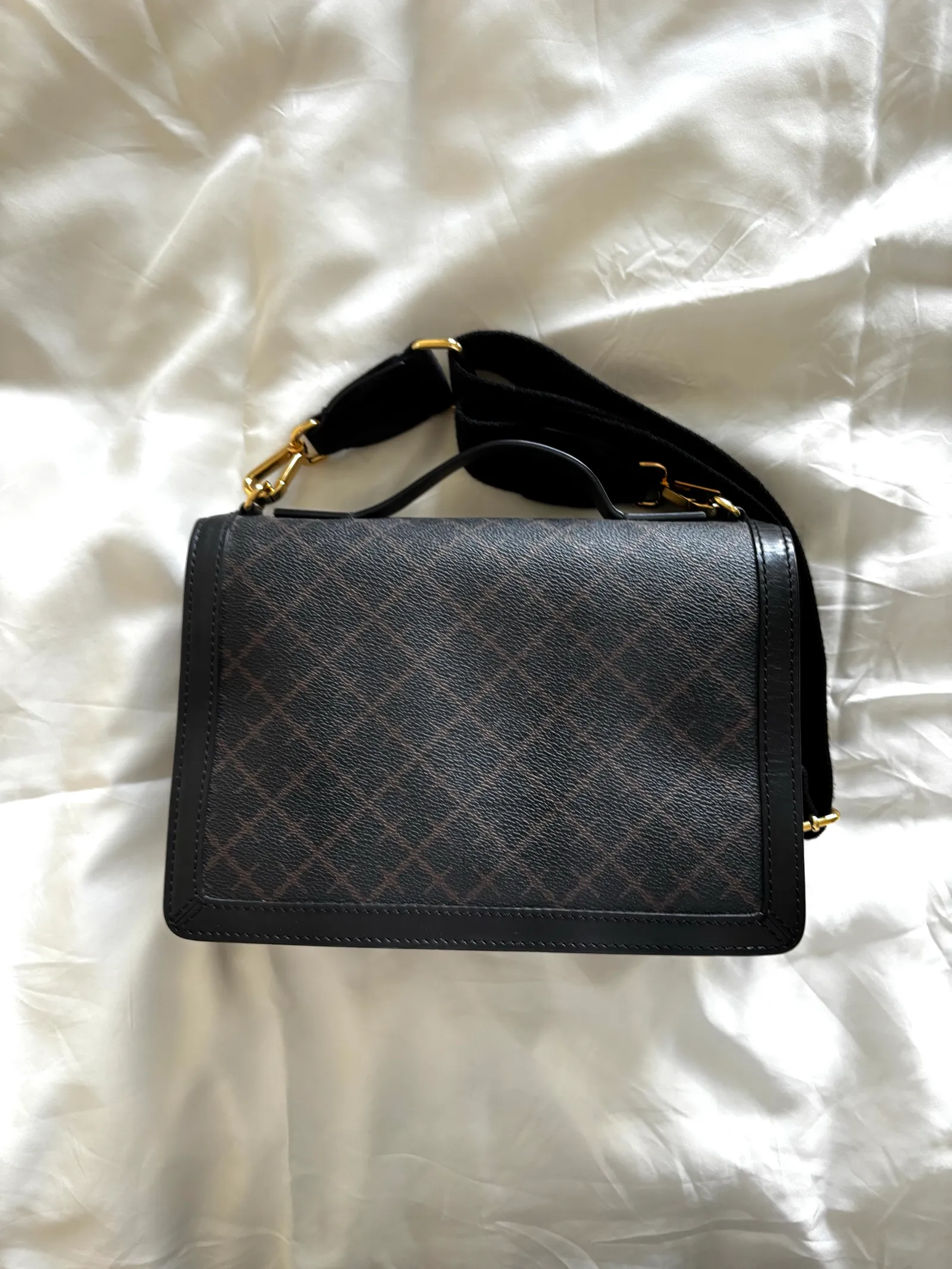 By Malene Birger Loennas Shoulder Dark Chokolate-axelremsväska - Image 3