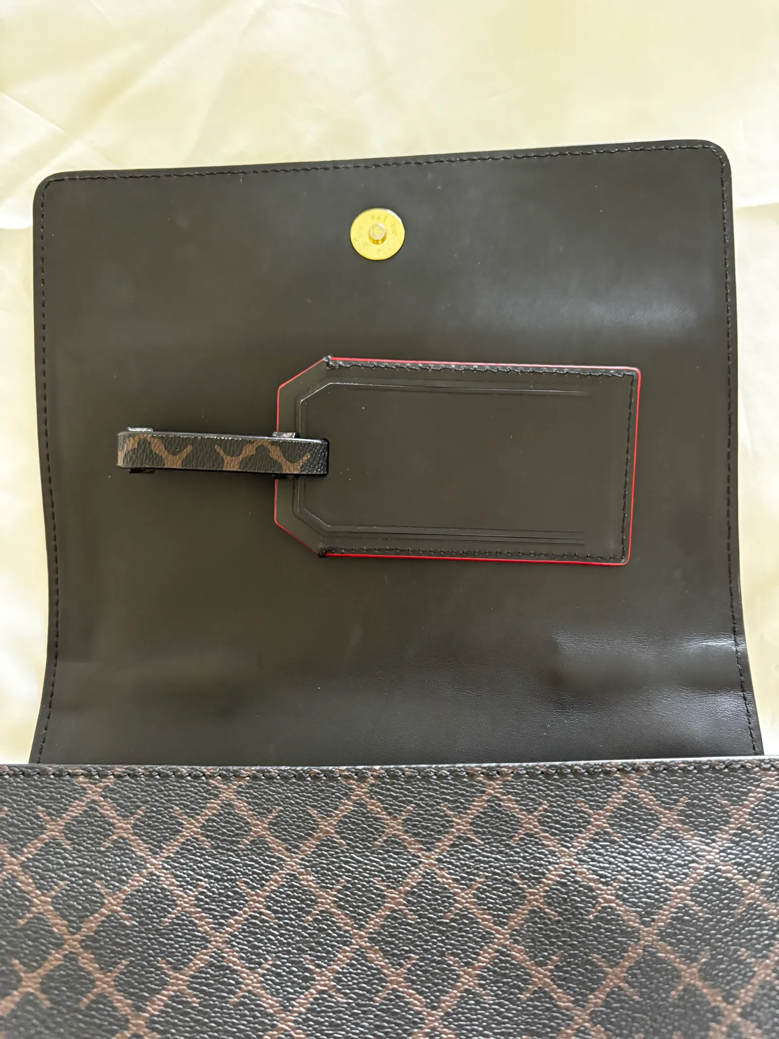 By Malene Birger Loennas Shoulder Dark Chokolate-axelremsväska - Image 7