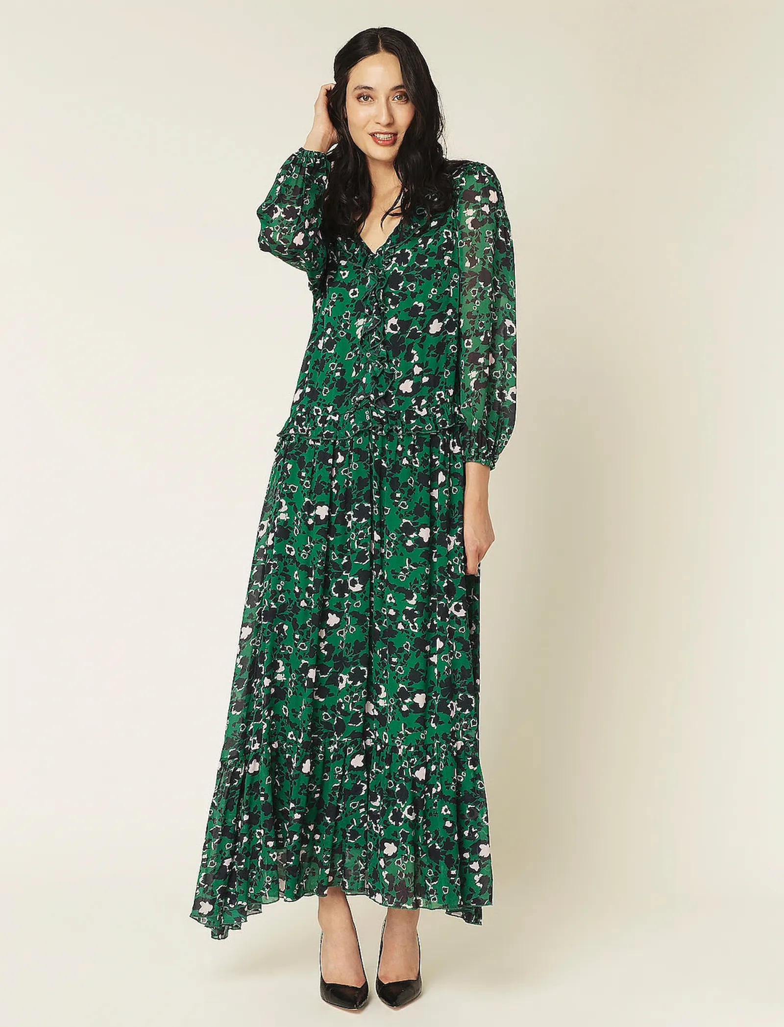 By Malina Palmina - Shadow Garden Green-klänning NWT