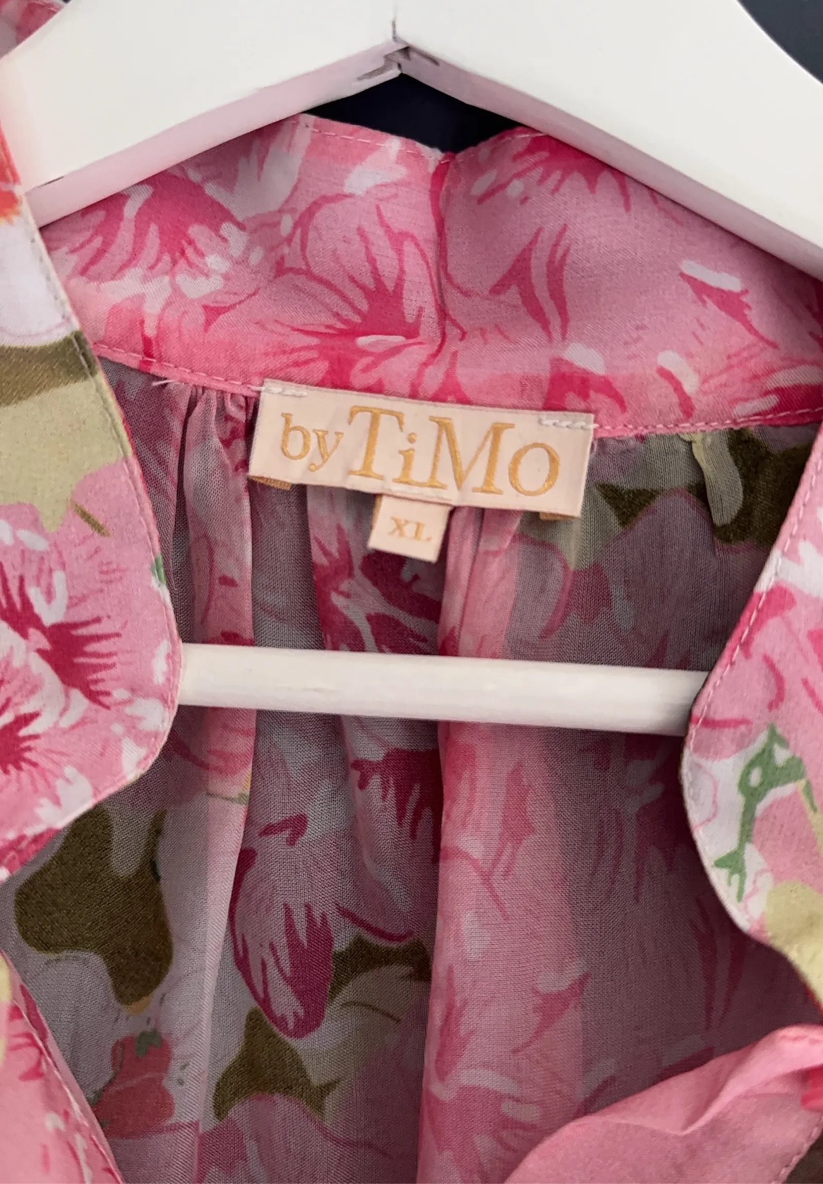 By Timo Organza Cherry Blossom-blus NWOT - Image 2