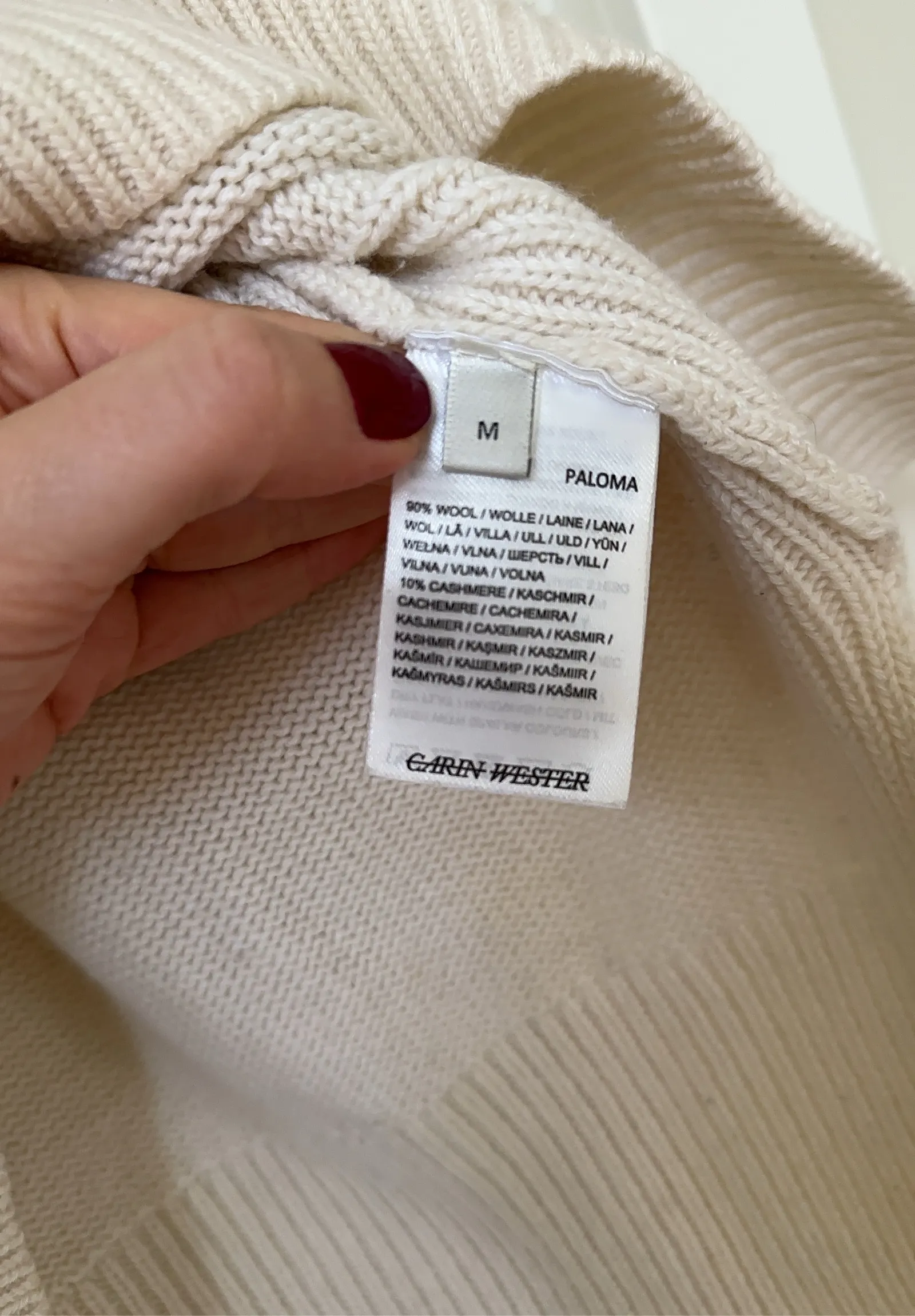 Carin Wester Paloma-ulltröja - Image 3