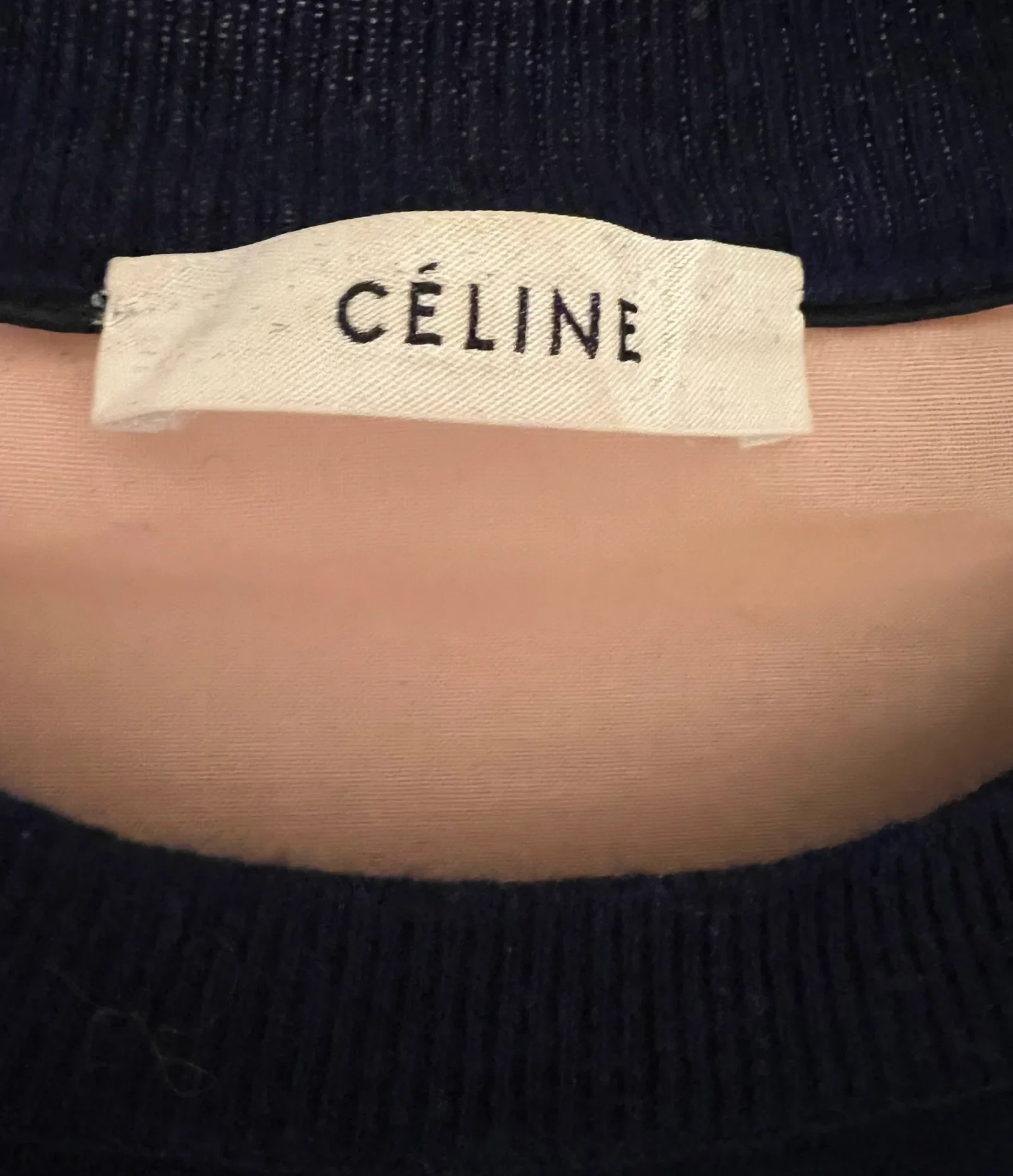 Céline Cashmere Crew-kashmirtröja - Image 5