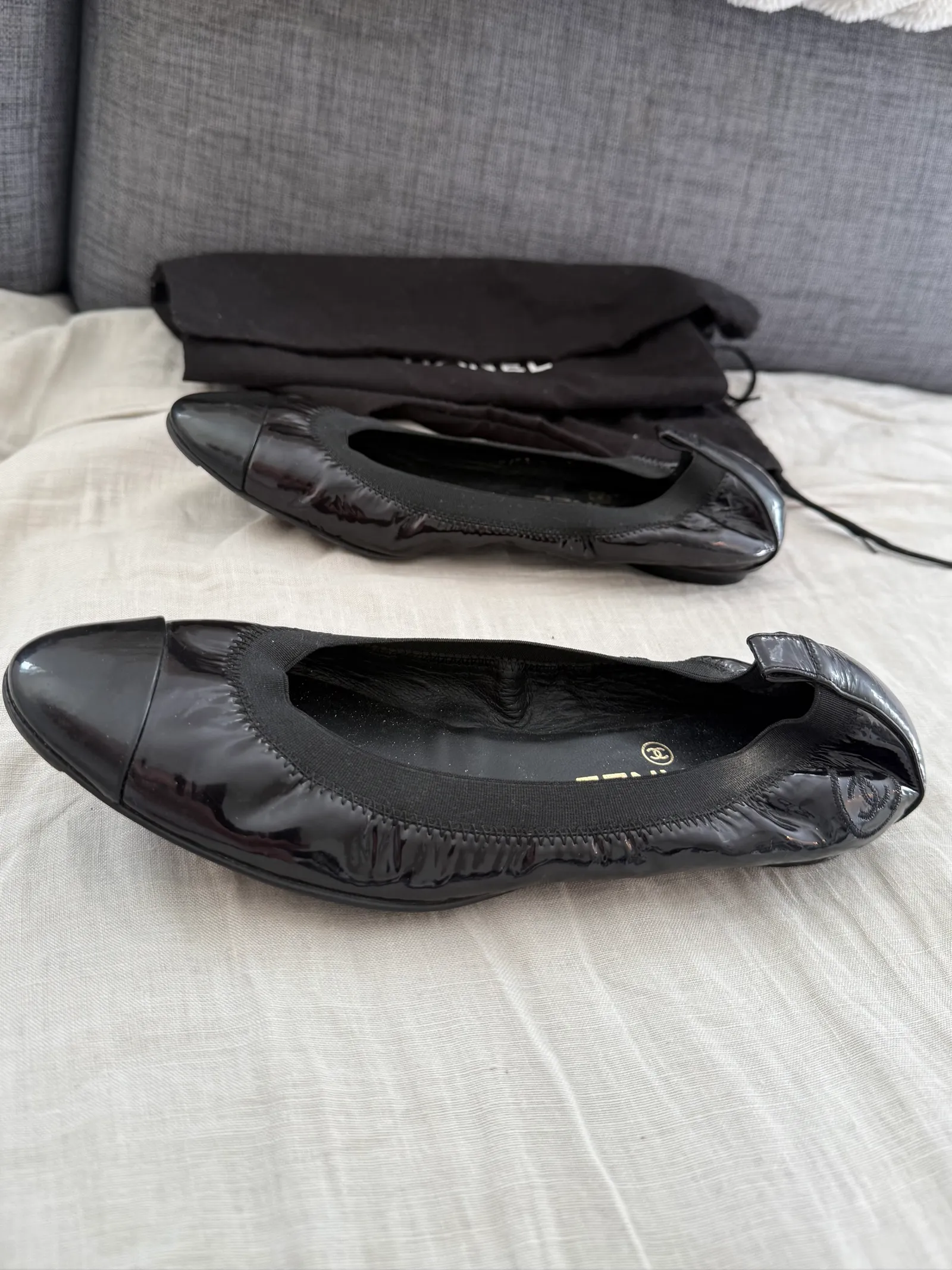 Chanel-skinnballerinaskor - Image 6