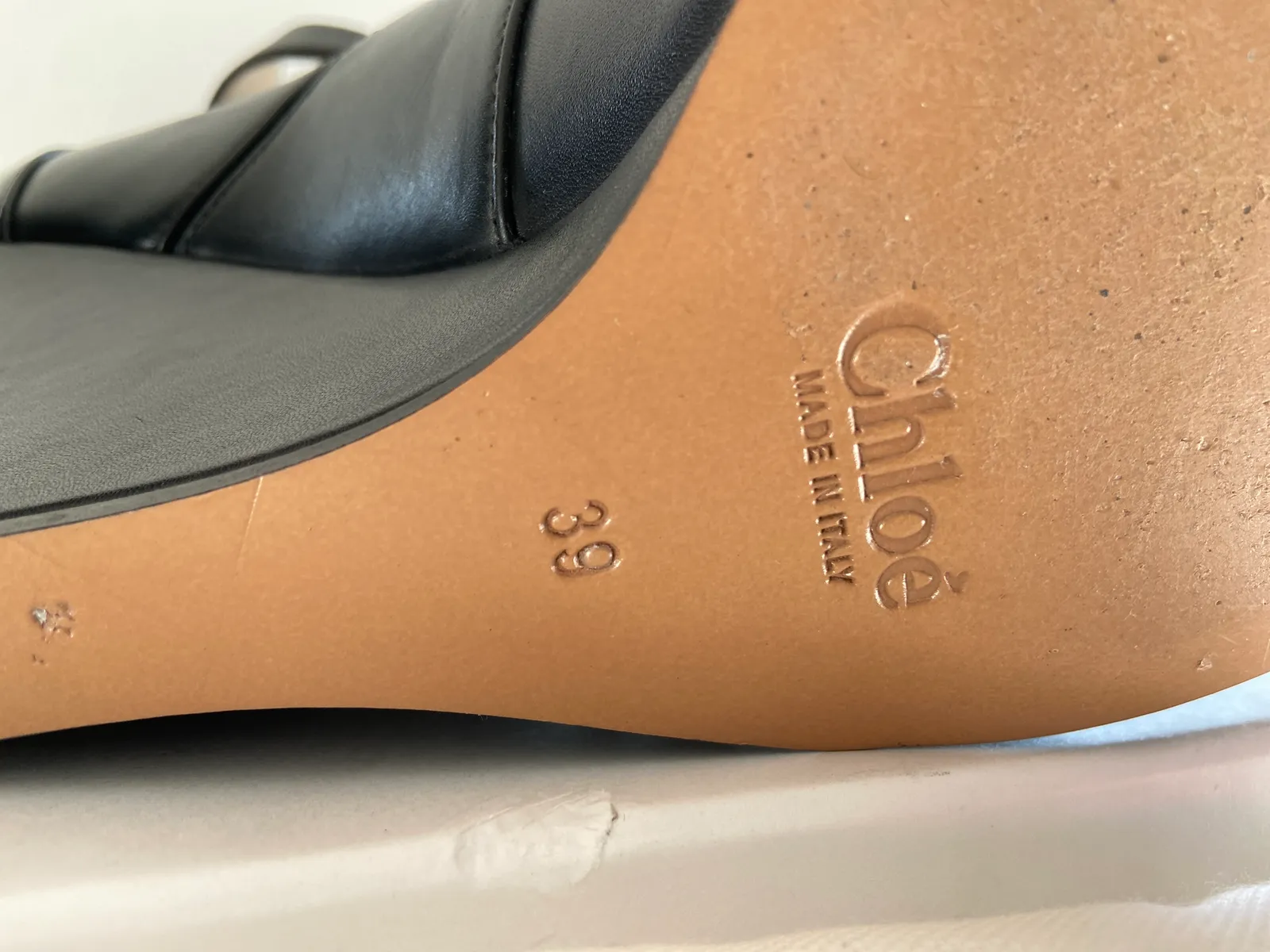 Chloé Arce-skinnsandaler - Image 3