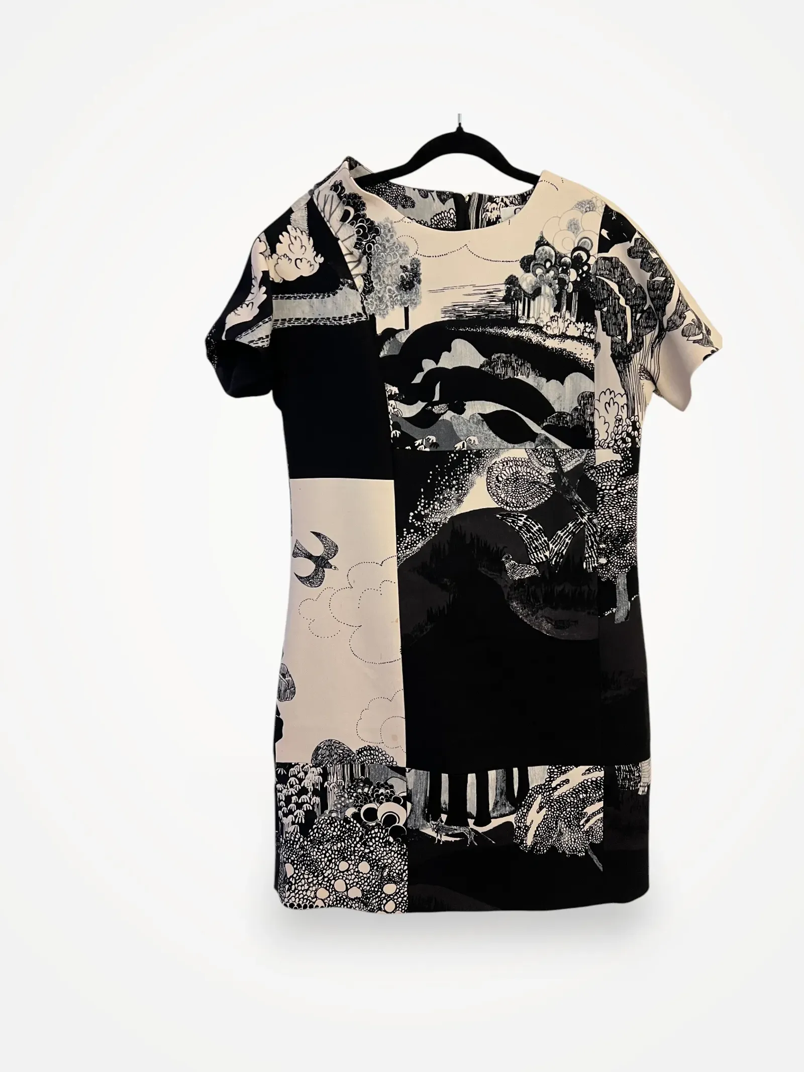 Chloé Chloé – Made In France Grafisk Print-ullklänning
