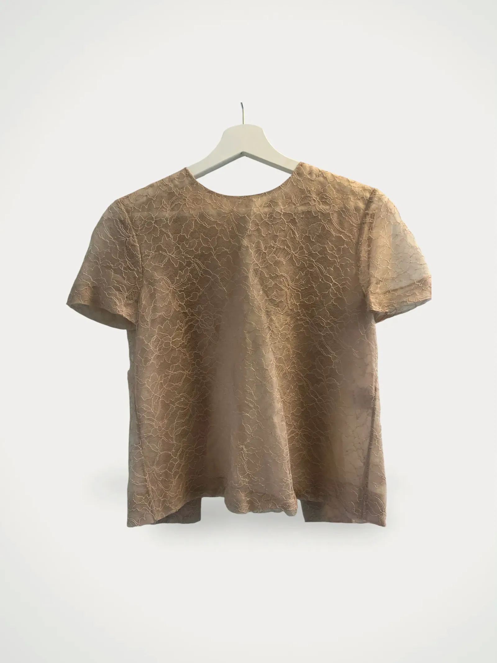 Chloé Spetssidenblus / Lace-blus