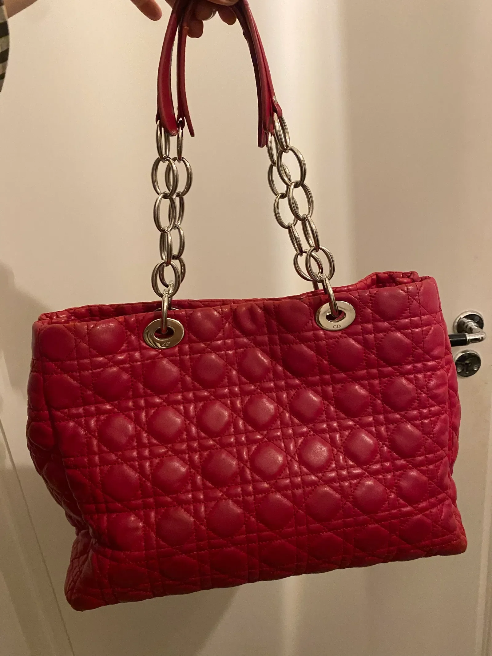 Christian Dior Dior Medium Shopper-skinnhandväska - Image 3