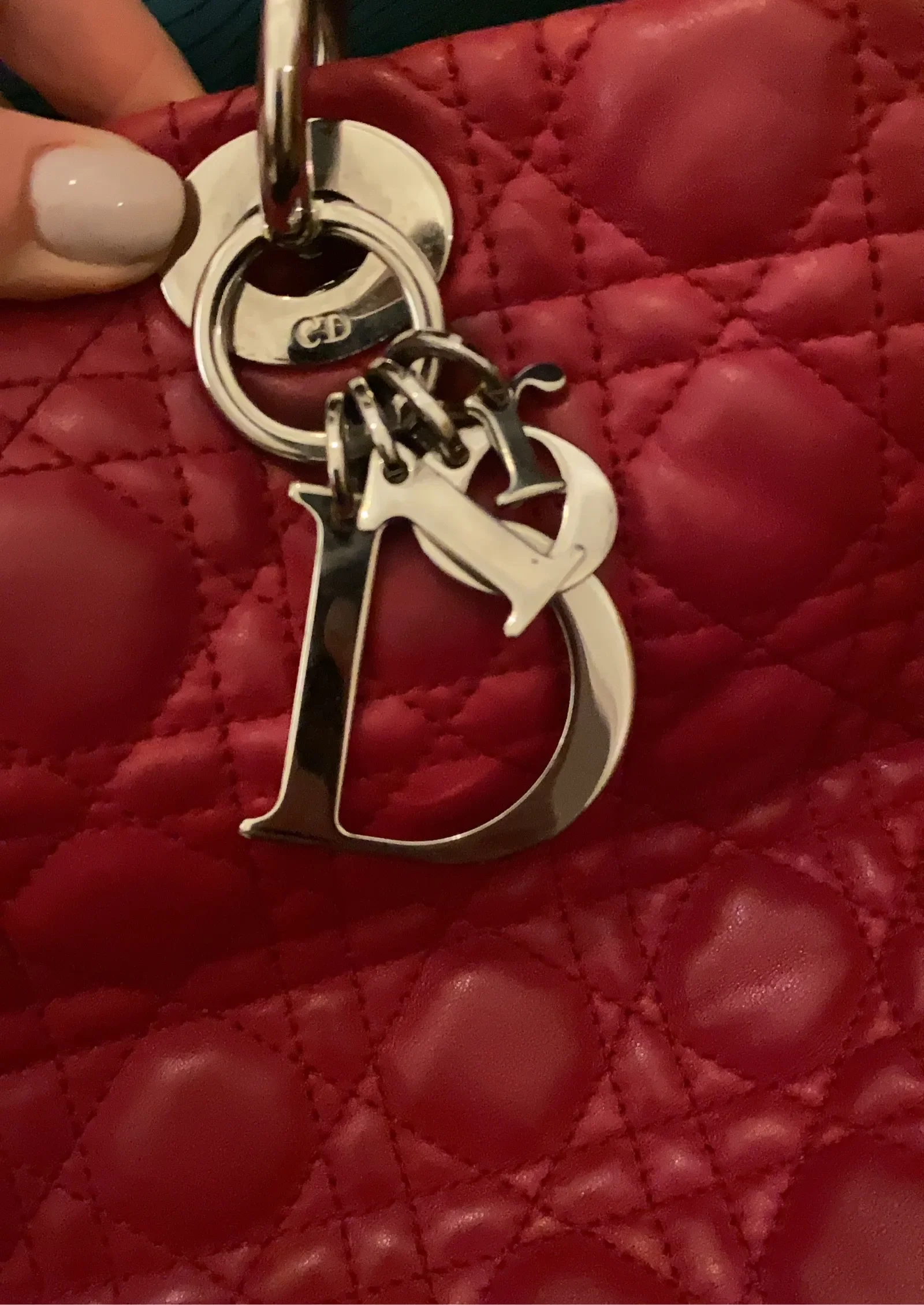 Christian Dior Dior Medium Shopper-skinnhandväska - Image 8