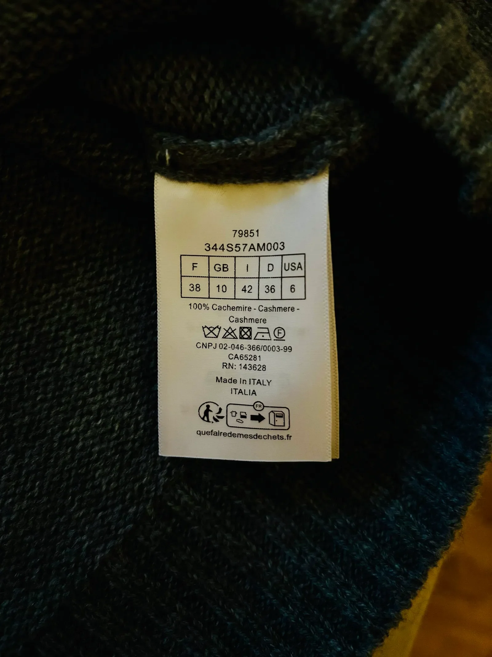Christian Dior Women Knitwear Knitw Cashmere-kashmirtröja - Image 4