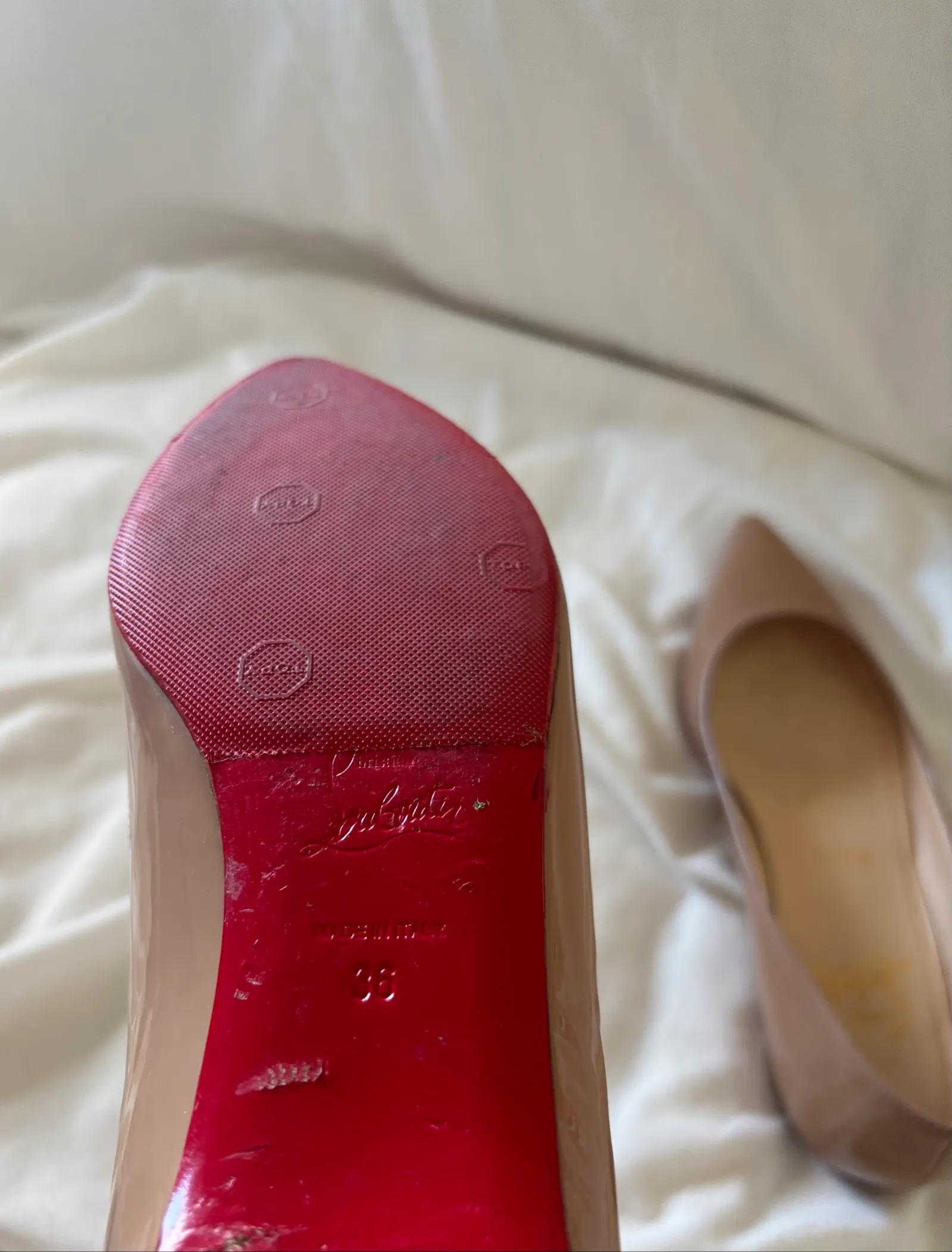 Christian Louboutin-ballerinaskor - Image 7