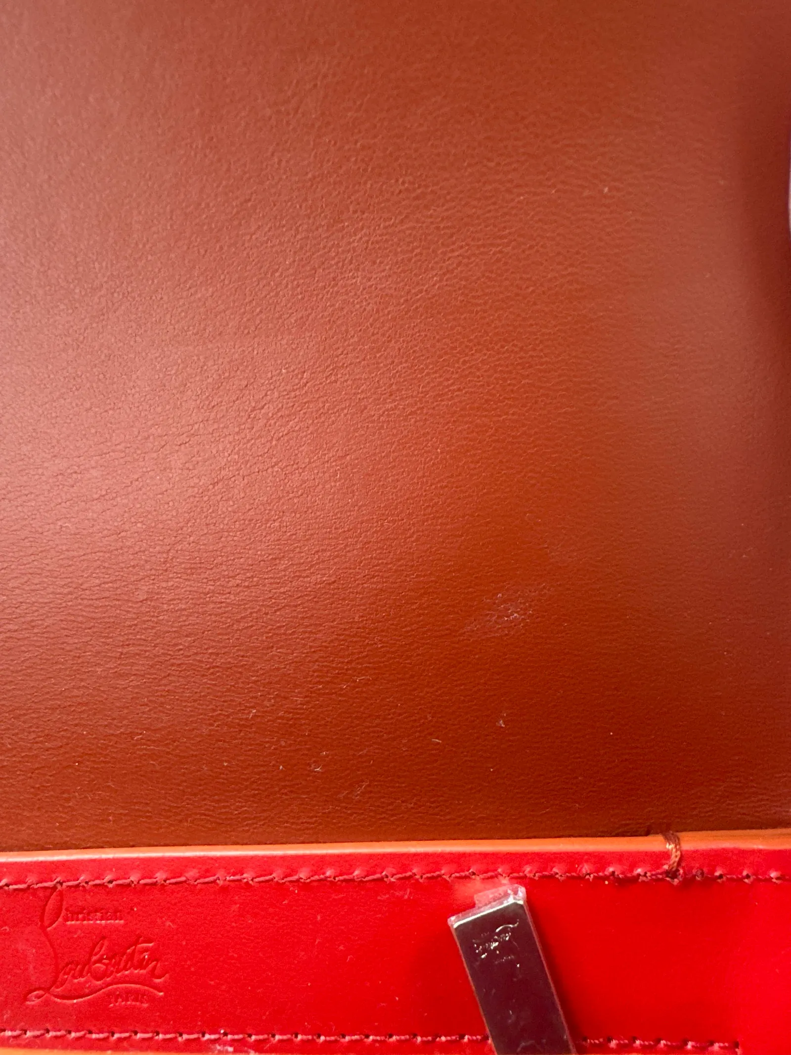 Christian Louboutin Loubi54 small crossbody bag-skinnaxelremsväska - Image 8
