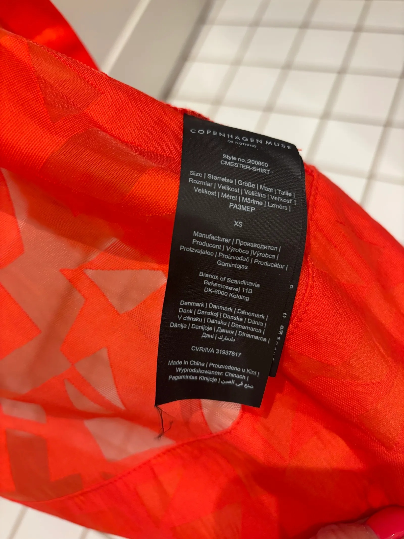 Copenhagen Muse-blus NWOT - Image 3
