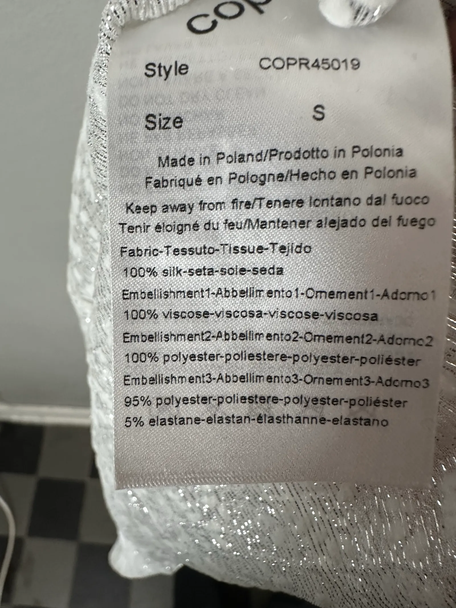 Coperni-sidenklänning - Image 4