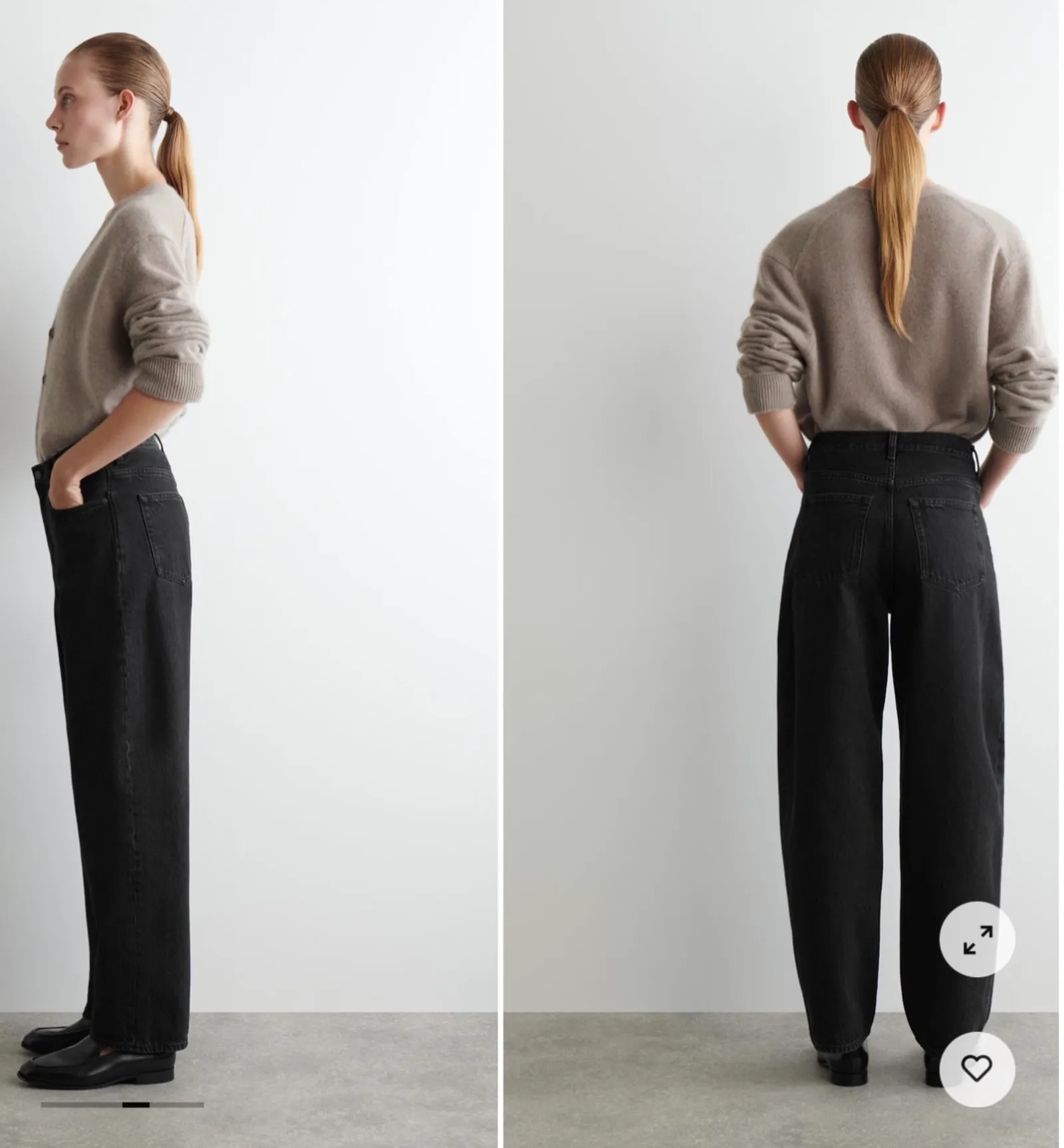 Cos Bay Barrel Leg Denim-jeans - Image 3