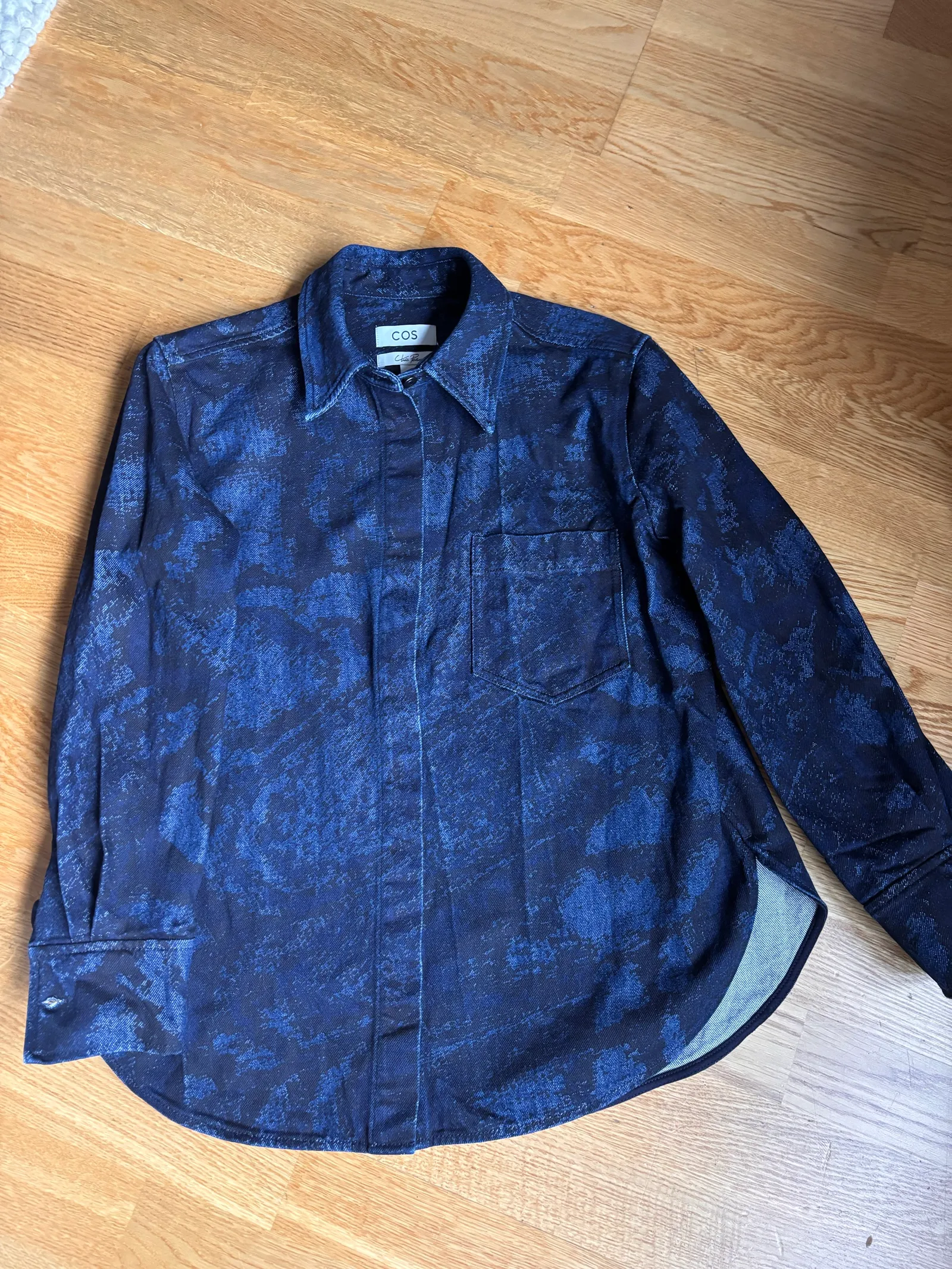 Cos Chris Perani Denimskjorta-skjorta - Image 4