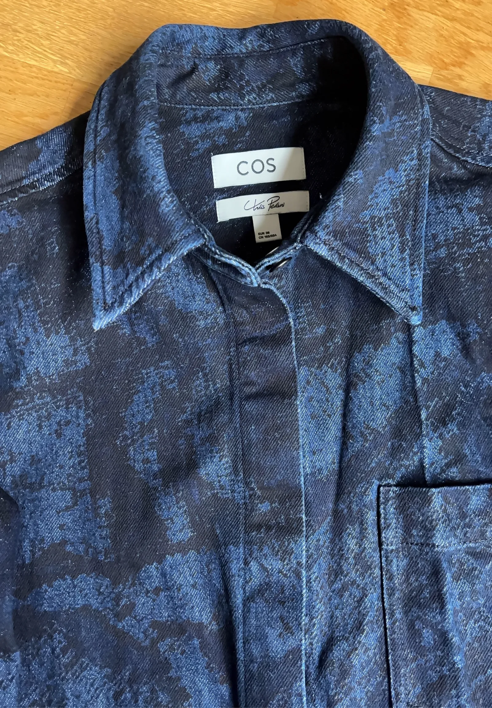 Cos Chris Perani Denimskjorta-skjorta - Image 5
