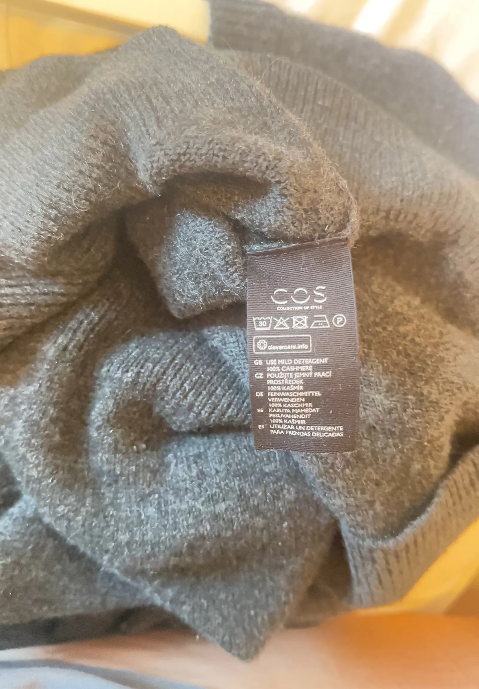 Cos Crew Fit-kashmirblus - Image 3