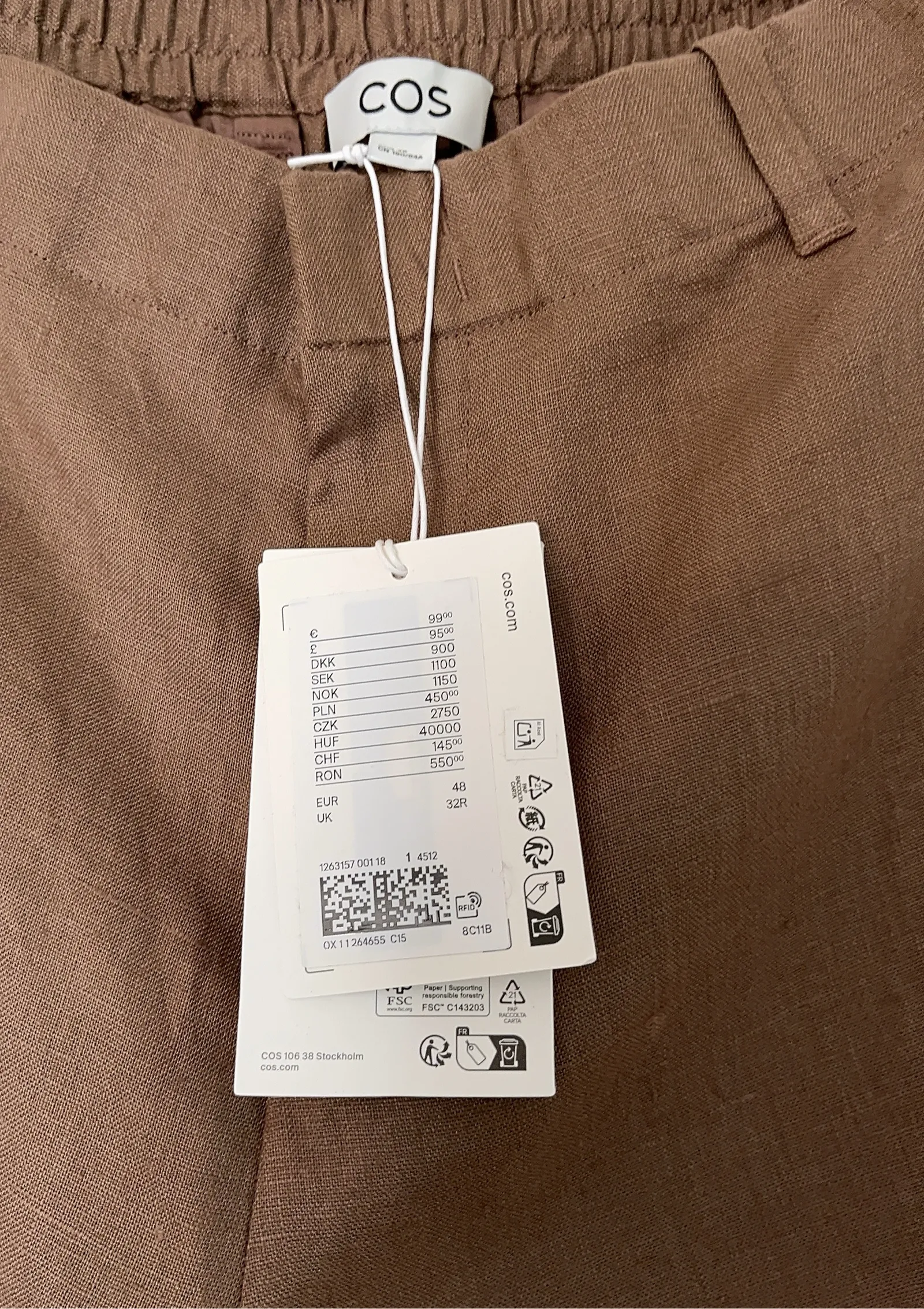 Cos-linnefritidsbyxor NWT - Image 2
