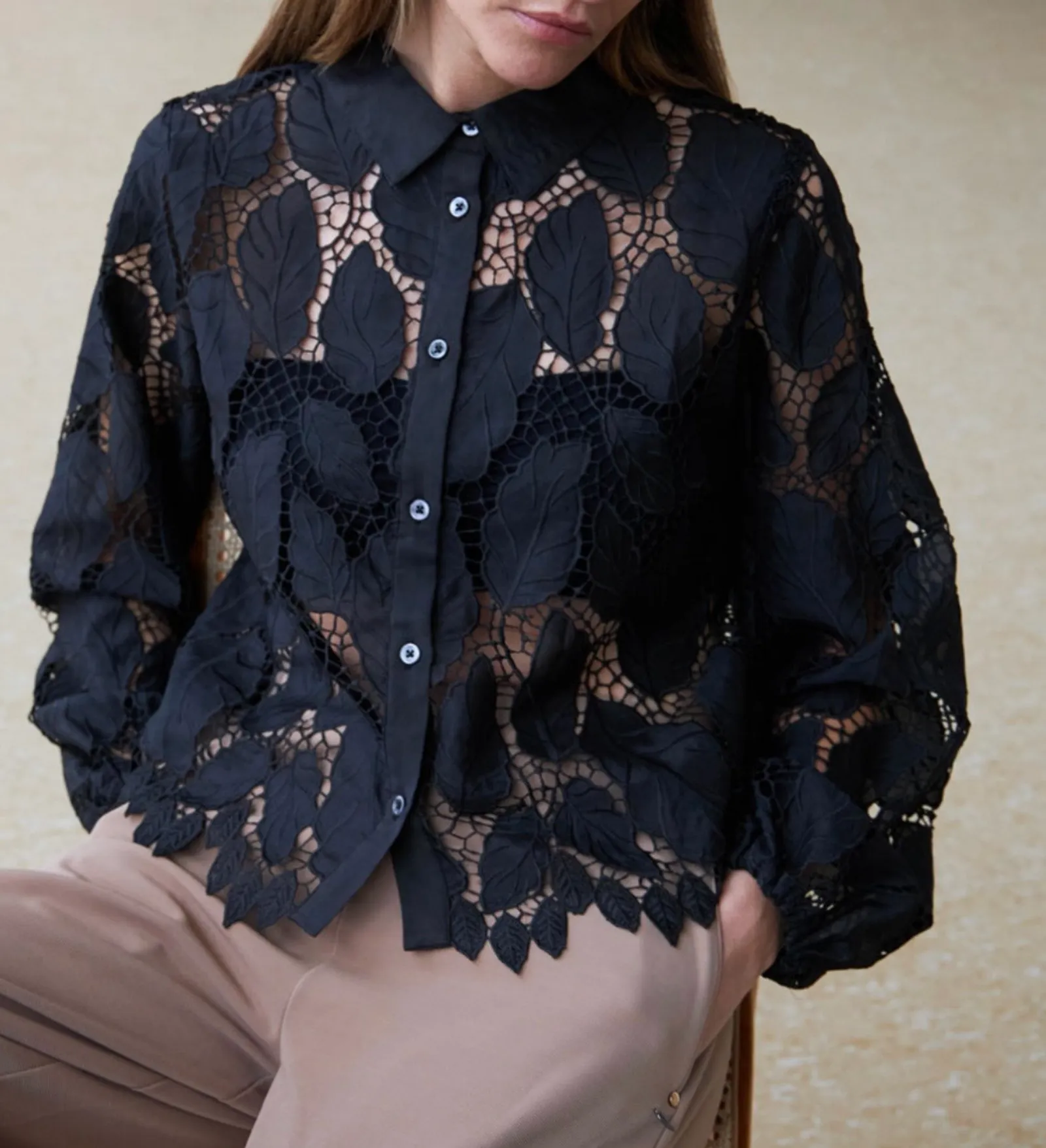 Coster Copenhagen 244-1417 Lace-blus - Image 2