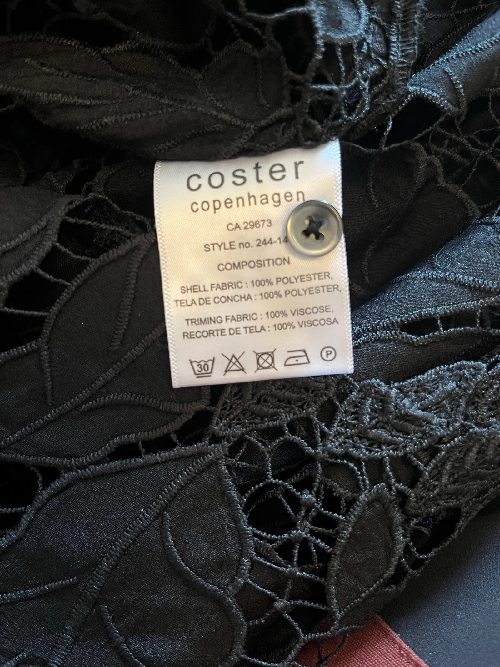 Coster Copenhagen 244-1417 Lace-blus - Image 6