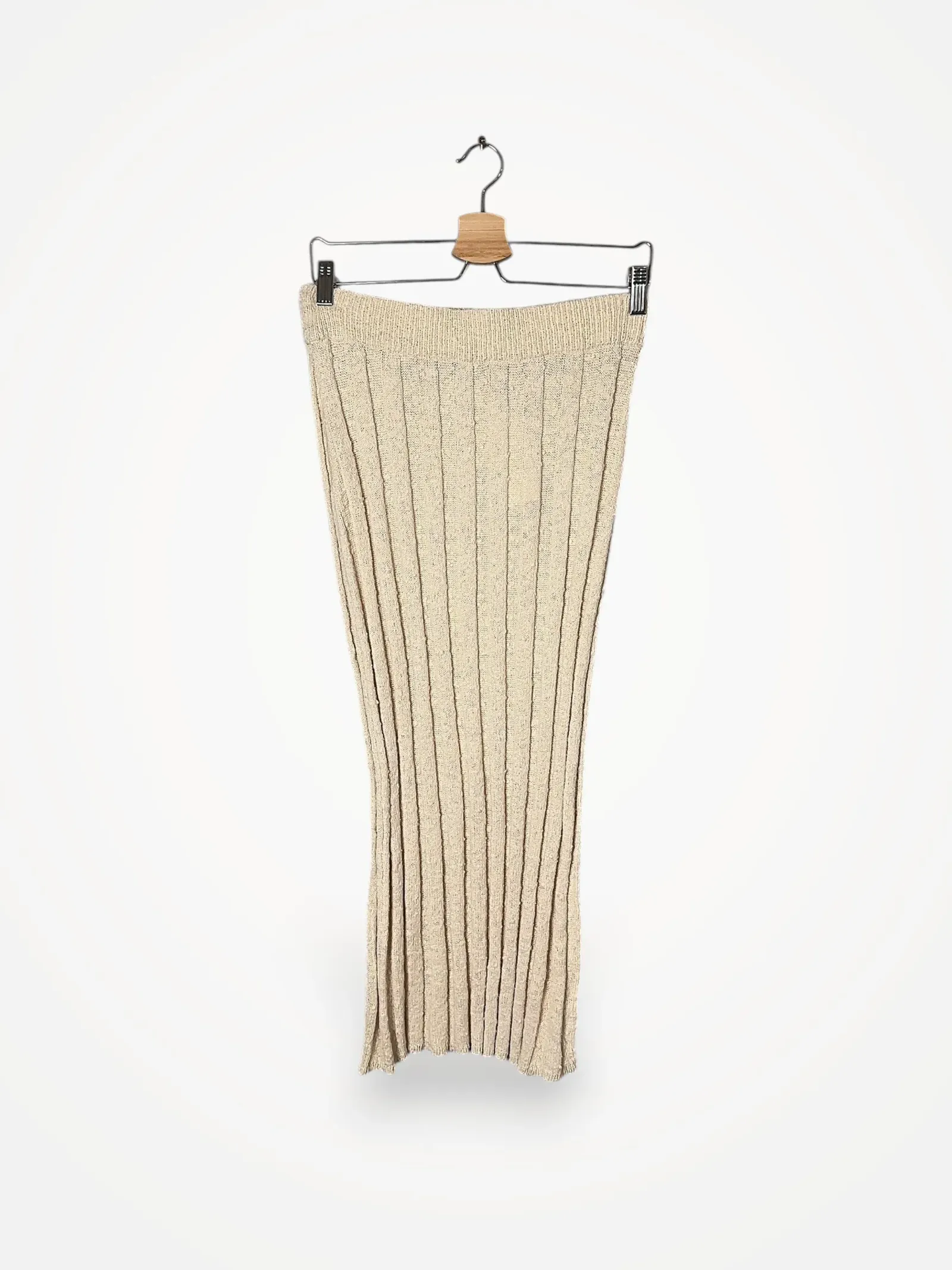 Gina Tricot Cotton Blend Knit-kjol NWT