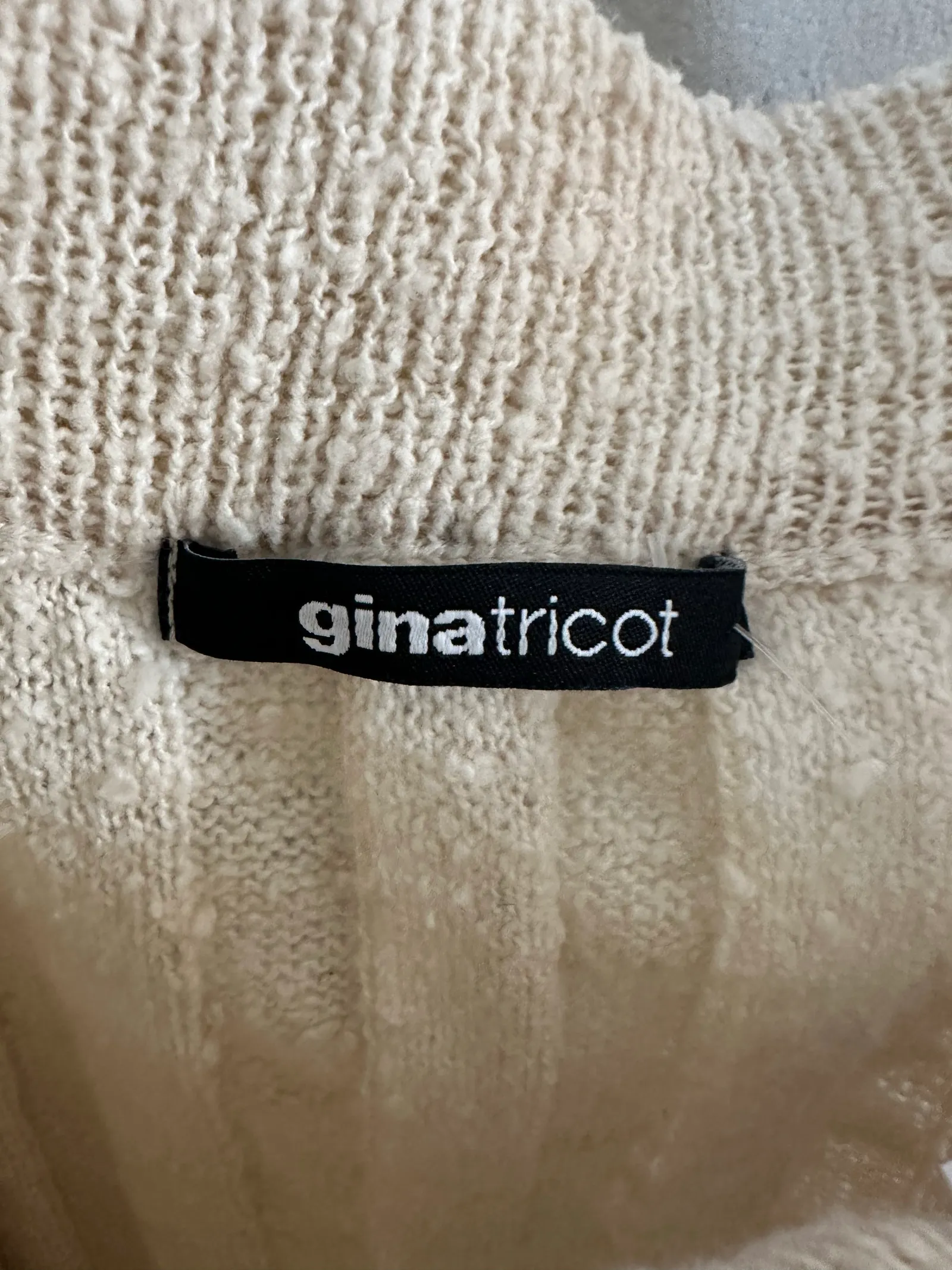 Gina Tricot Cotton Blend Knit-kjol NWT - Image 2