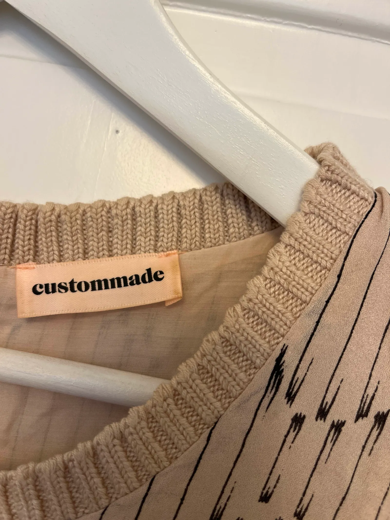 Custommade-sidenklänning - Image 2