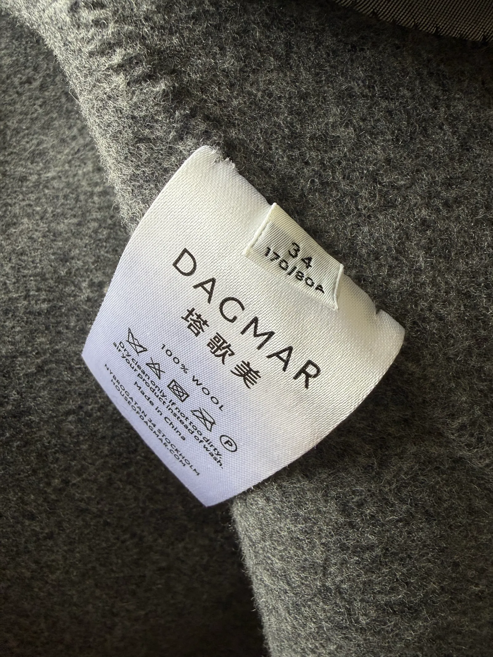 Dagmar Ovetsized Double-ullkappa NWOT - Image 4