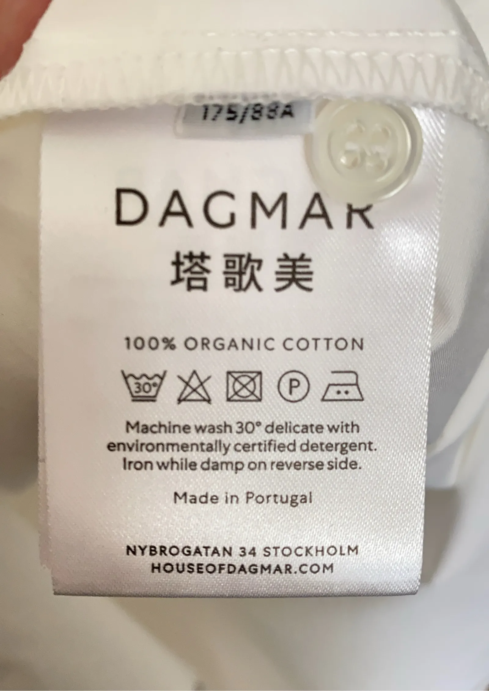 Dagmar Shona Crisp White-skjorta NWT - Image 4