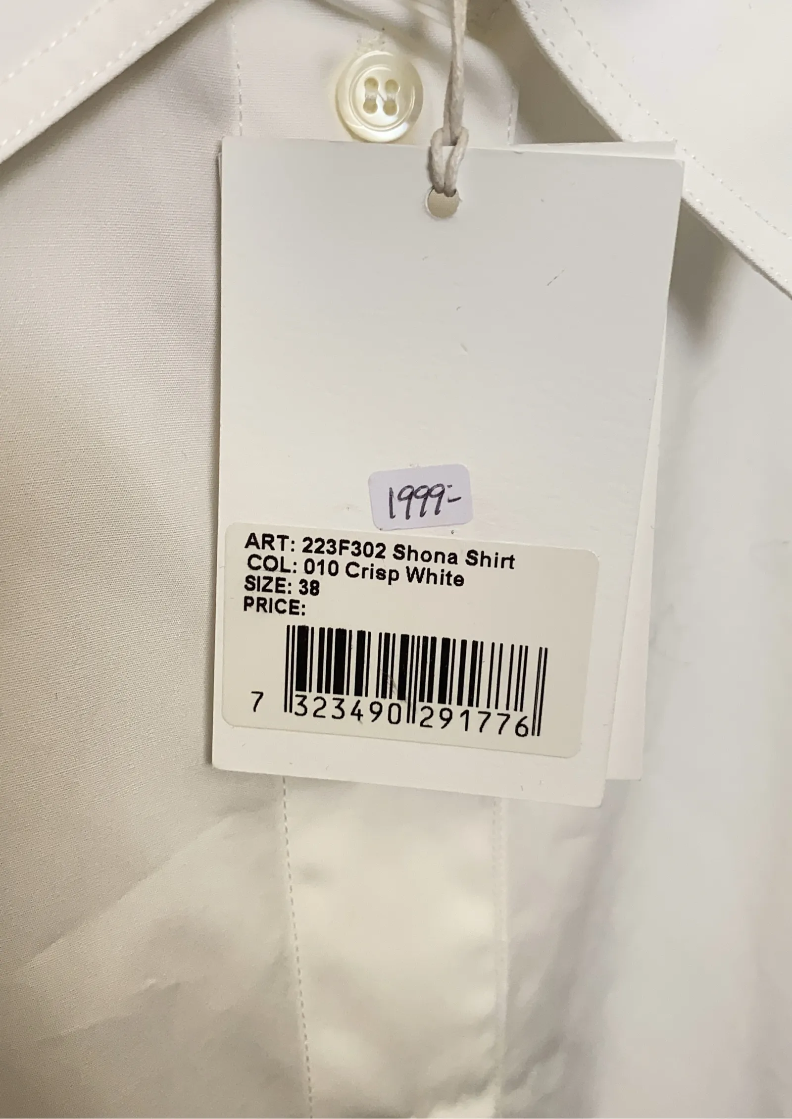 Dagmar Shona Crisp White-skjorta NWT - Image 7