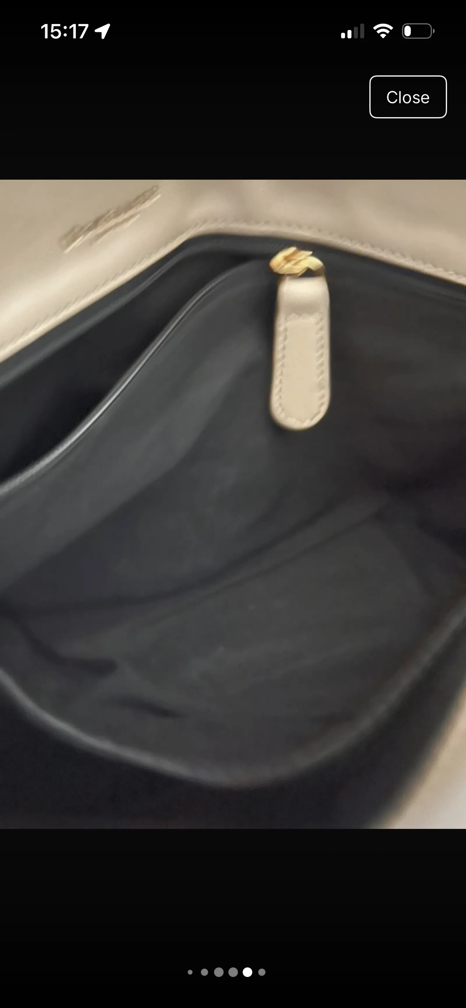 Demellier Verona-skinnaxelremsväska NWOT - Image 6