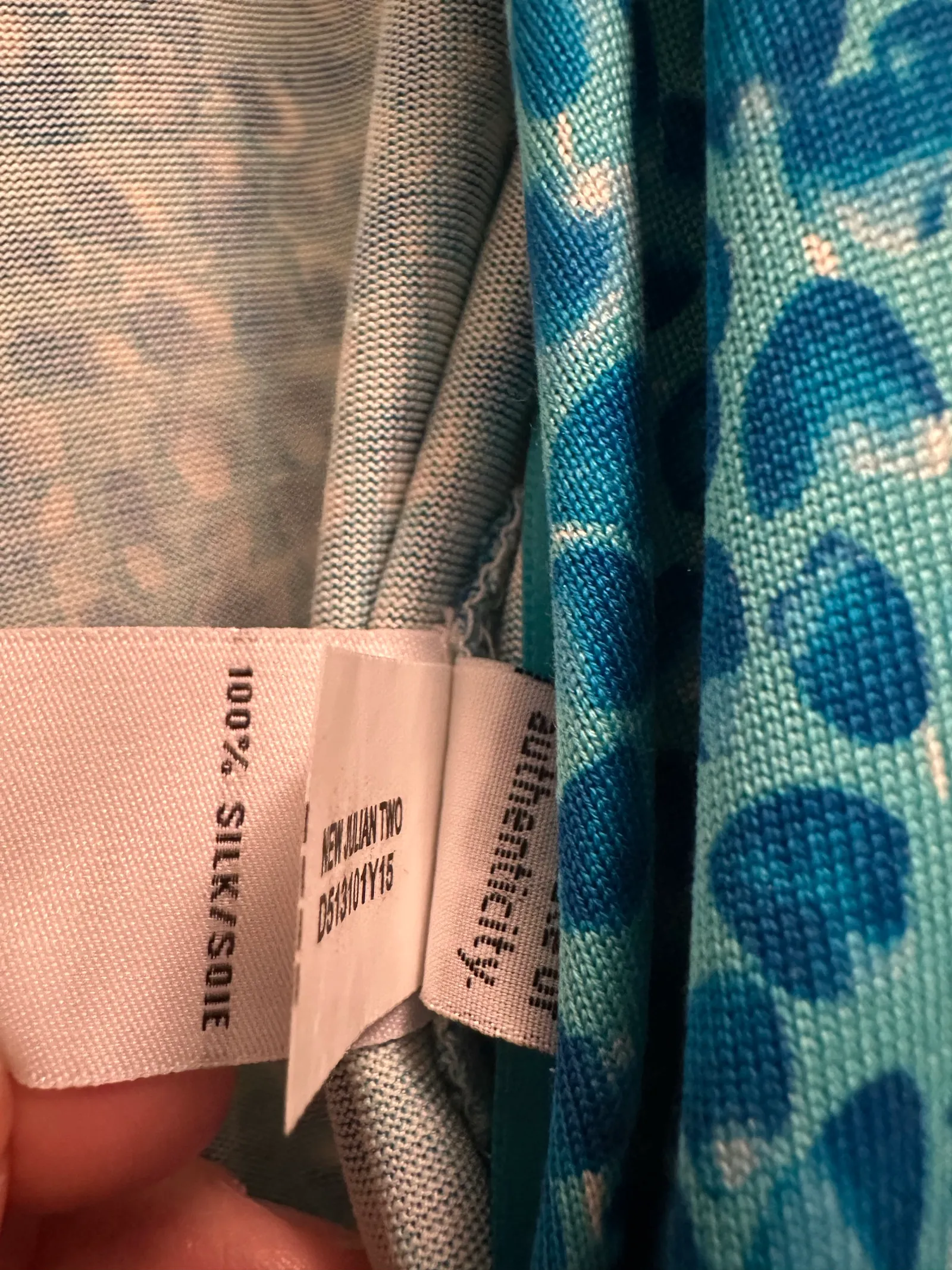 Diane Von Furstenberg-sidenklänning - Image 2