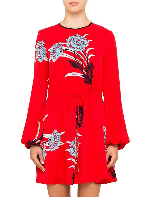 Diane Von Furstenberg-sidenklänning