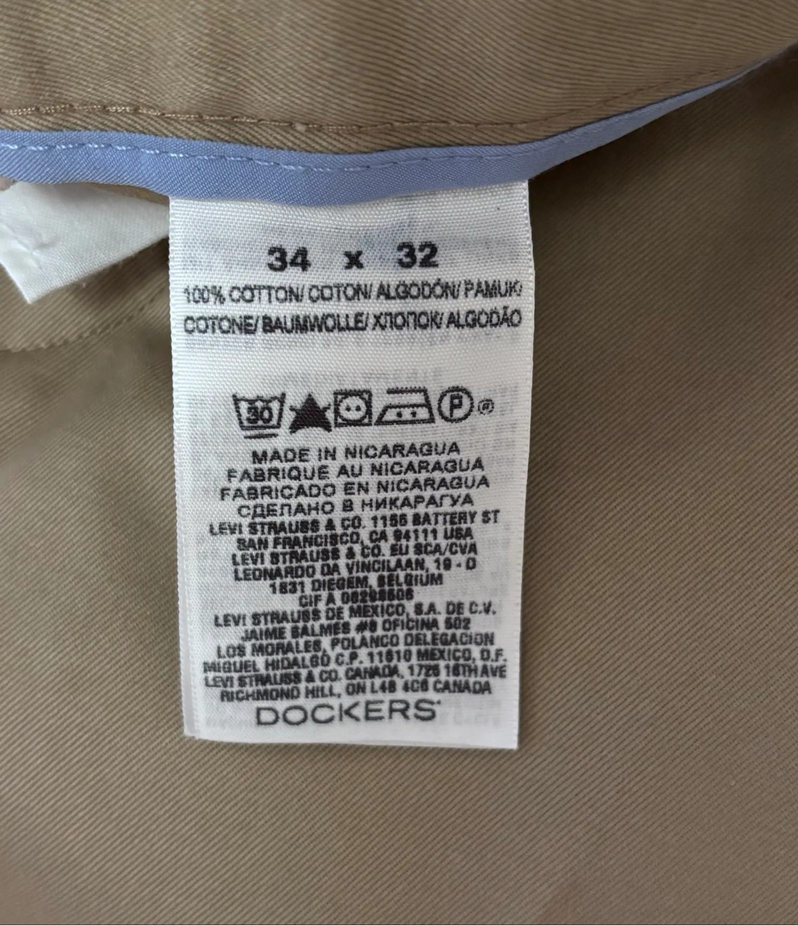 Dockers Slim Fit-byxor NWOT - Image 3