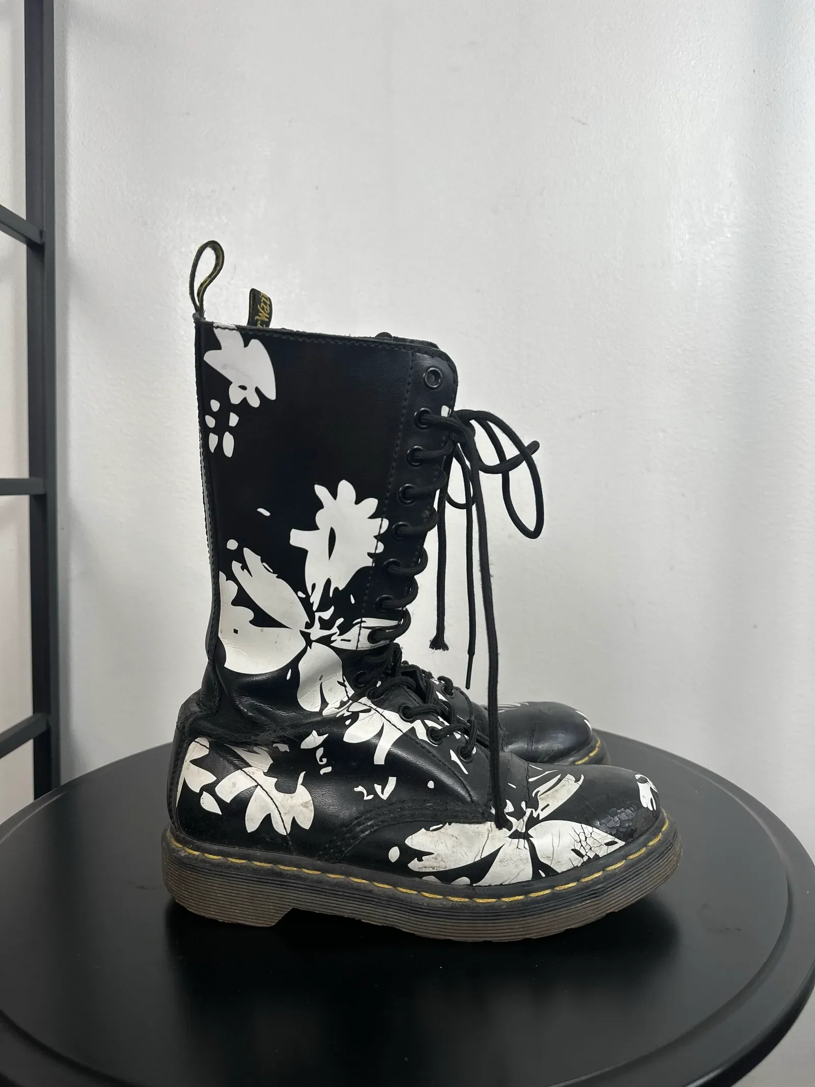 Dr. Martens 1914 Vonda White-skinnboots - Image 3