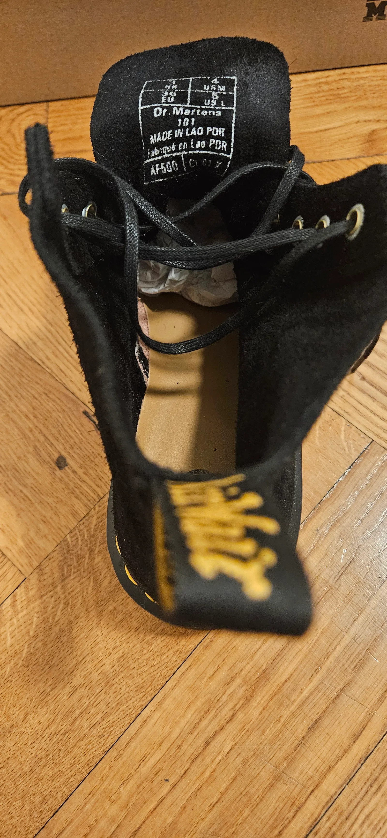 Dr. Martens-skinnboots NWT - Image 3